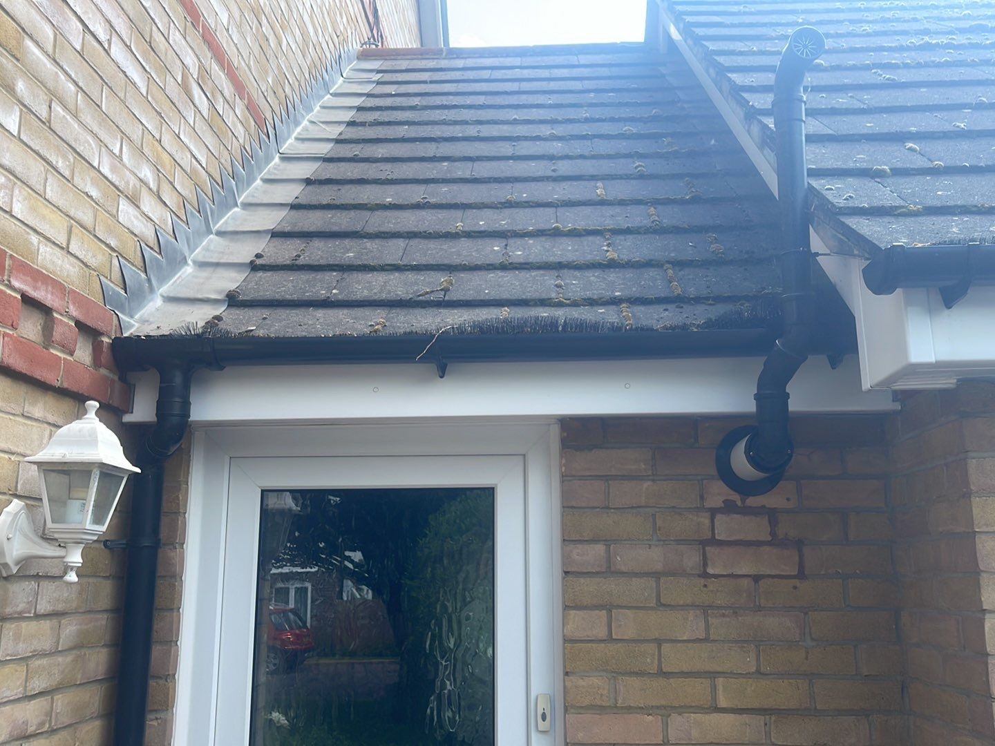 Roof Clean - Biocide Treatment using Honda 15lpm Low Pressure Washing Machine by Ges Exterior Cleaning ltd