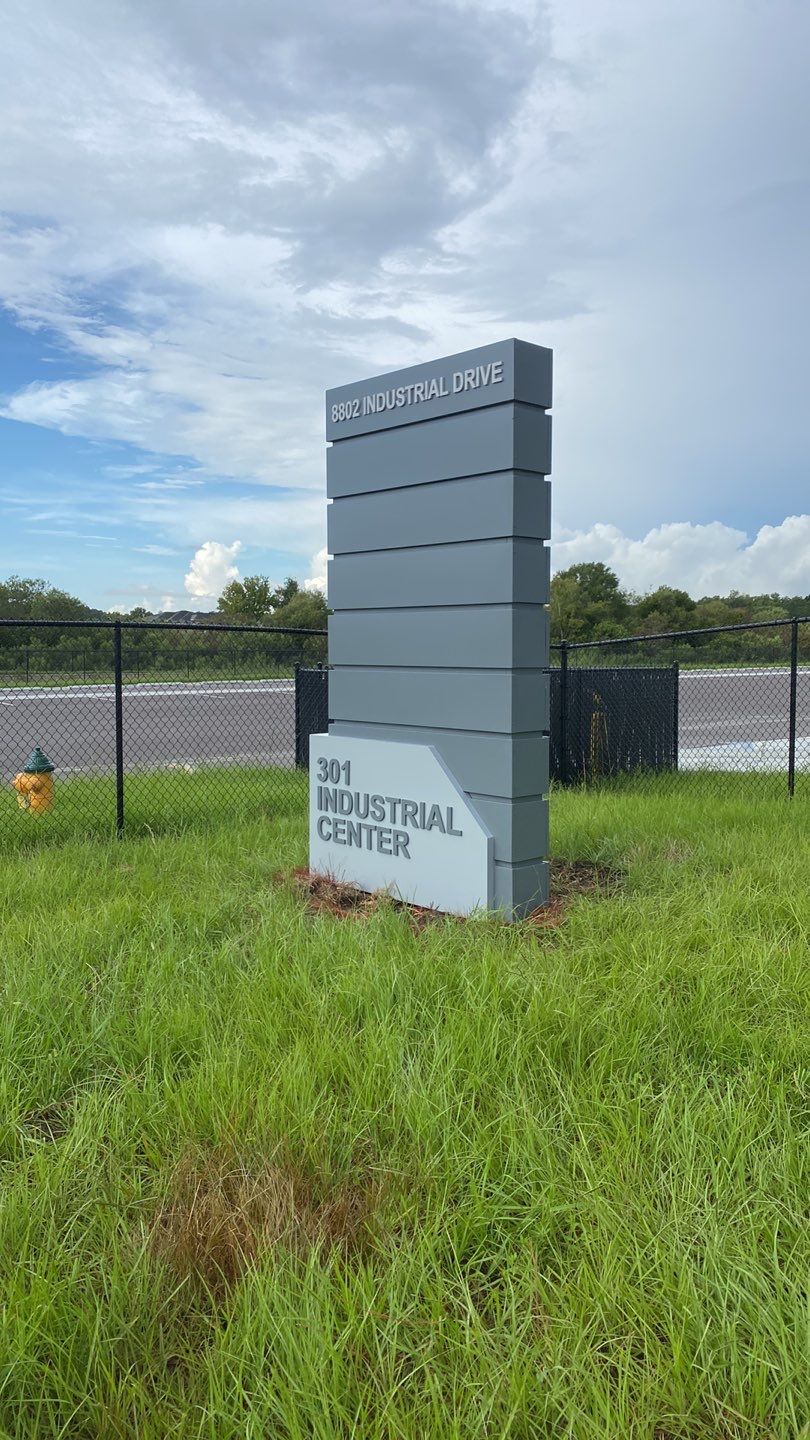 Monument Sign for ARCO Industrial Center by SignCrafters