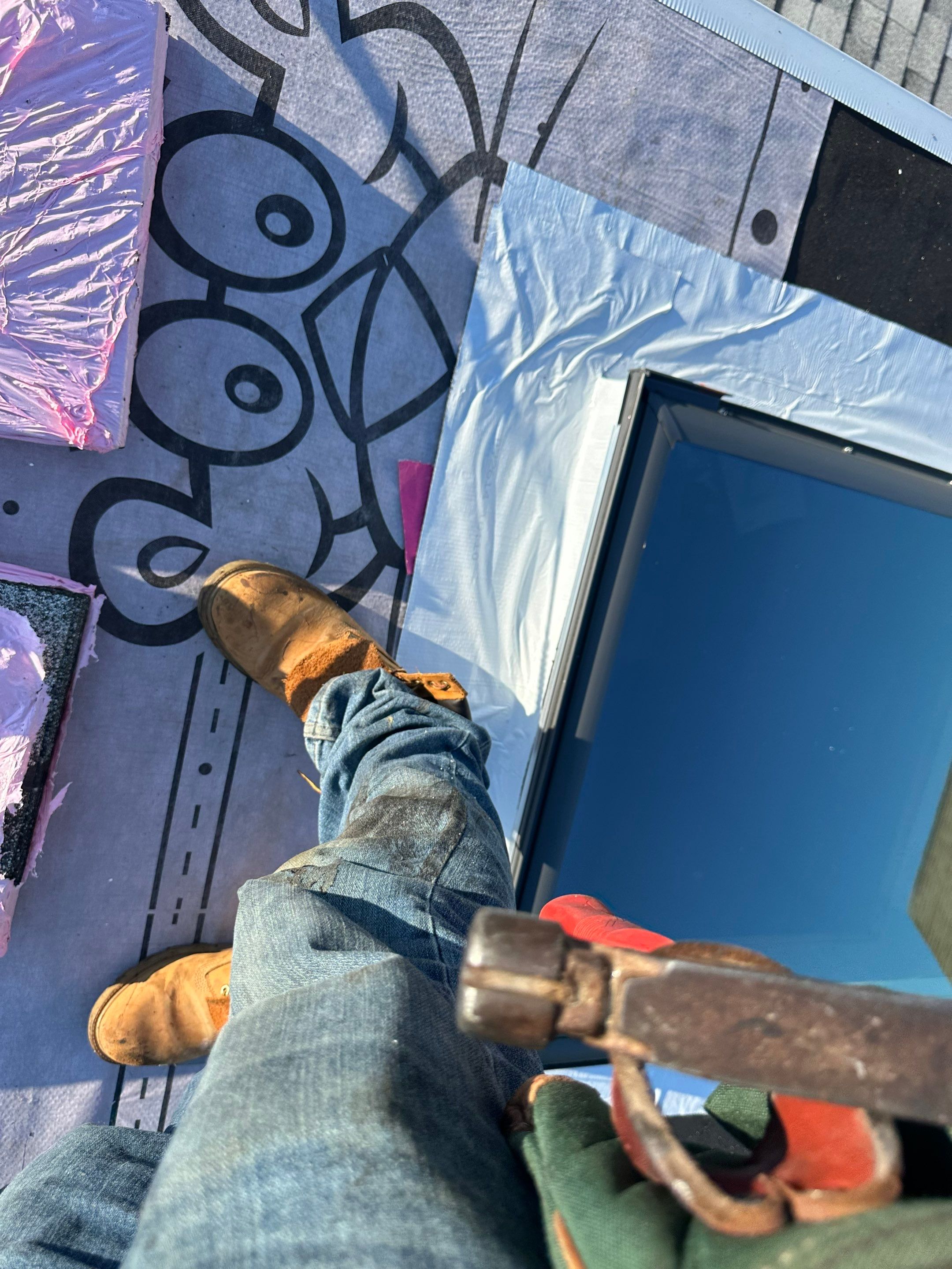 Residential Roofing Installation using Owens Corning TruDefinition Duration Sierra Gray by A Plus Exterior