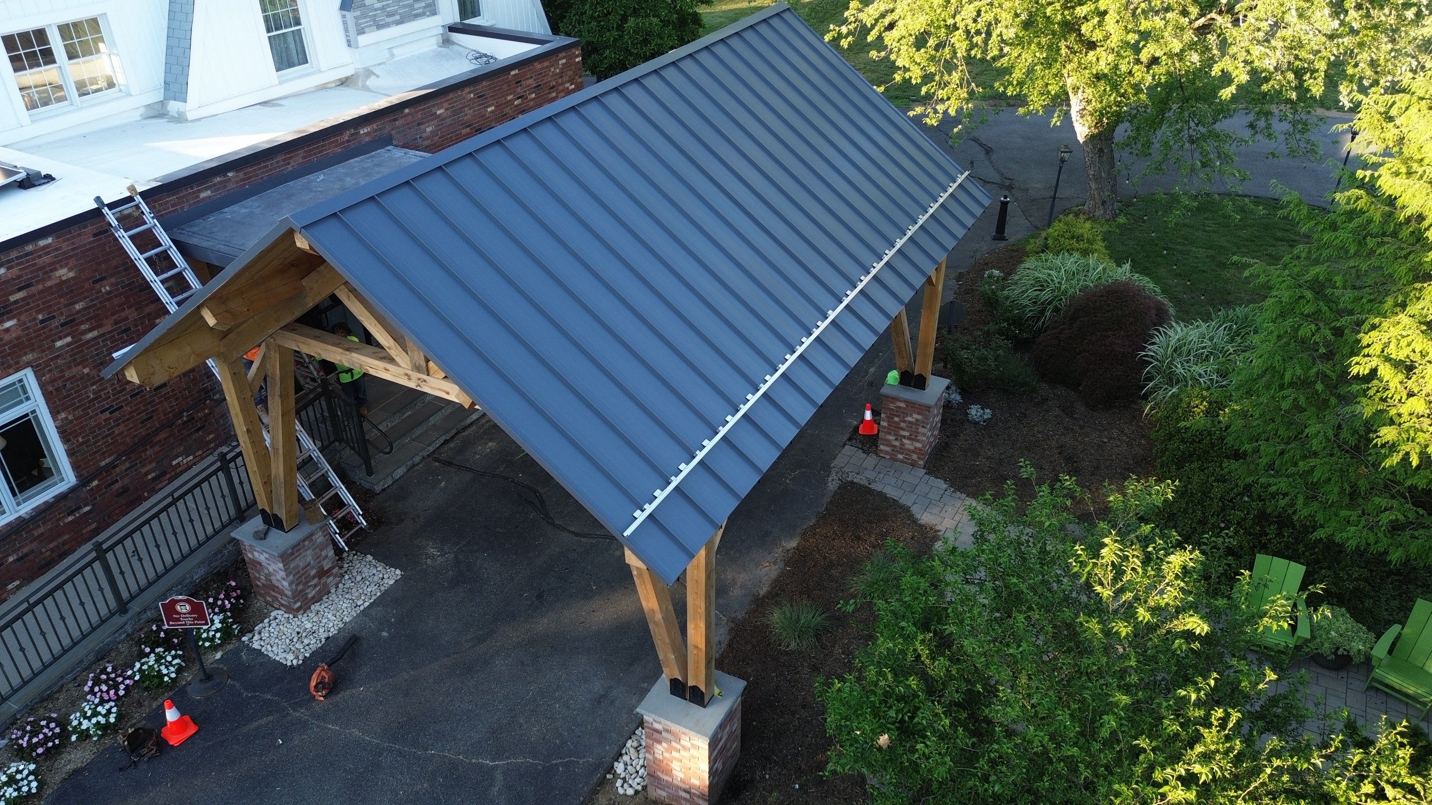 Standing seam metal roof by CMNG LLC