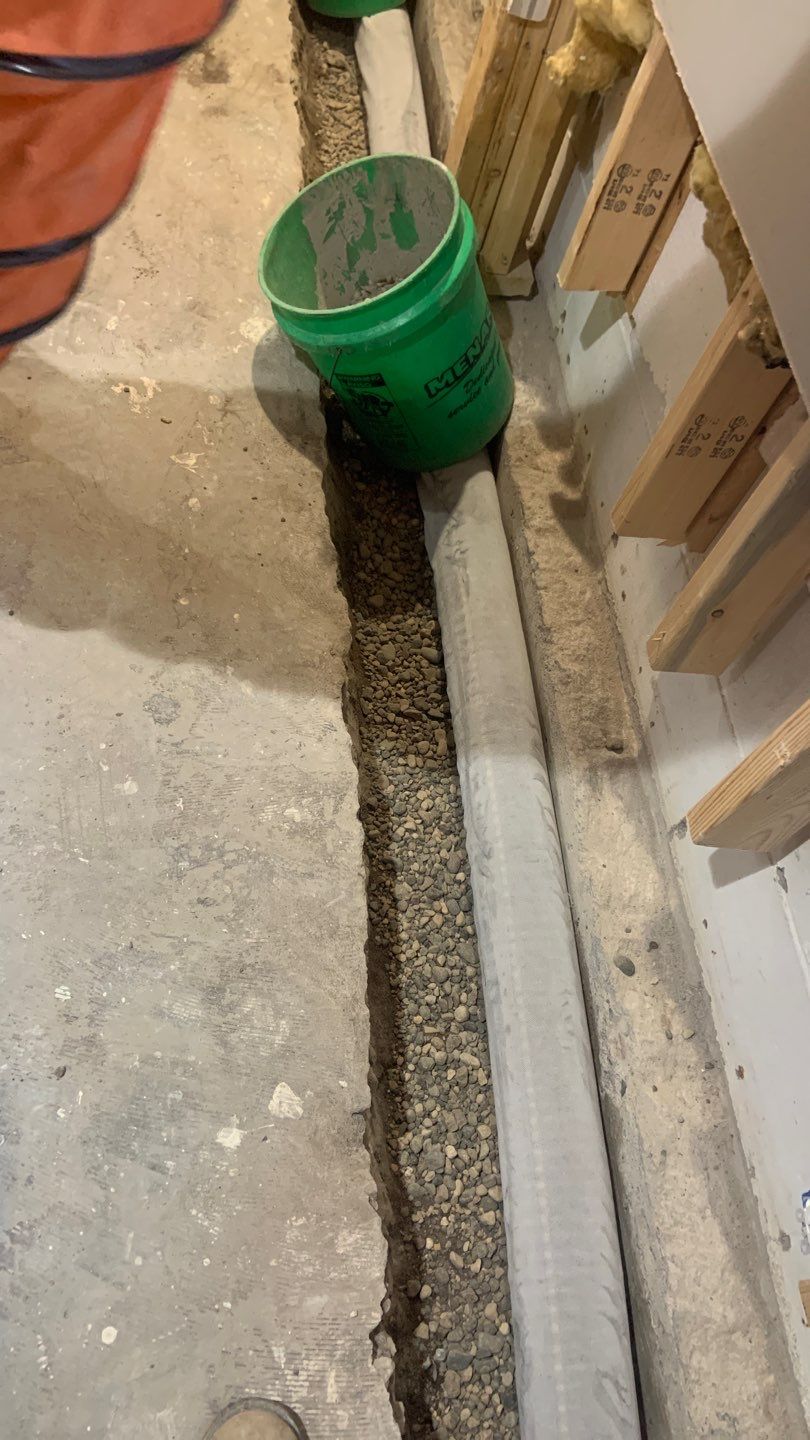 Anoka Drain Tile by Waterproofing Northeast