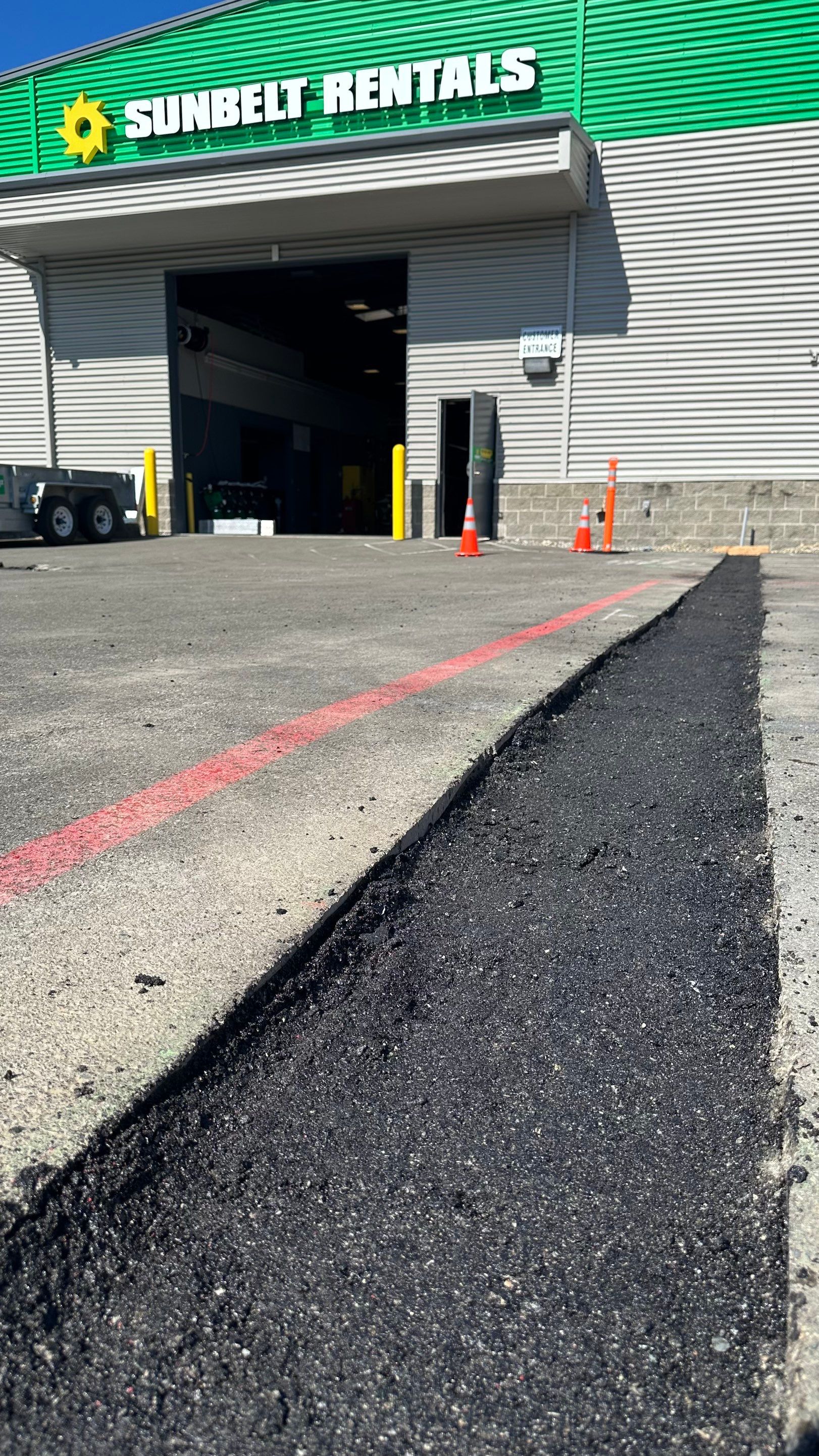 Sunbelt Rentals-By Duane Brooks  by Jireh Asphalt & Concrete Inc 