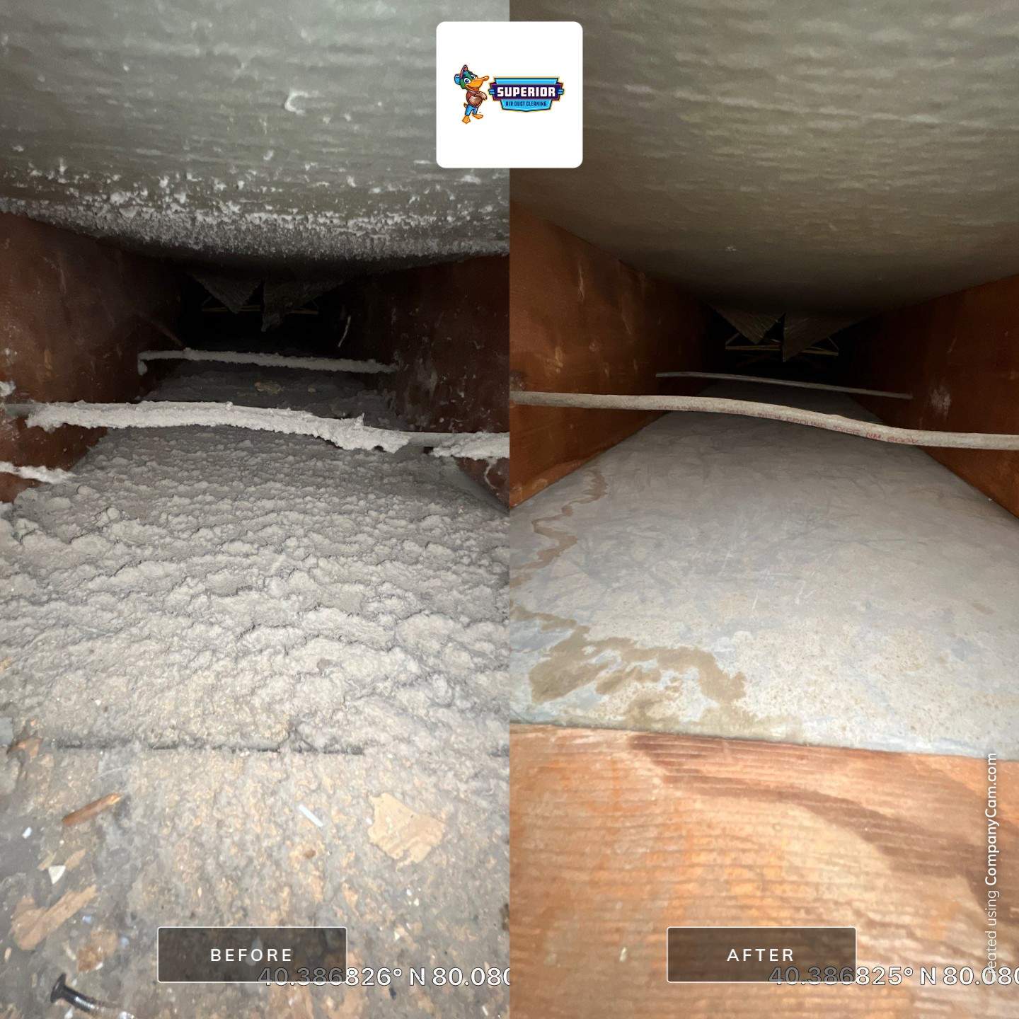 Air Duct Cleaning With a Vacuum Truck in Carnegie, PA by Superior Air Duct Cleaning