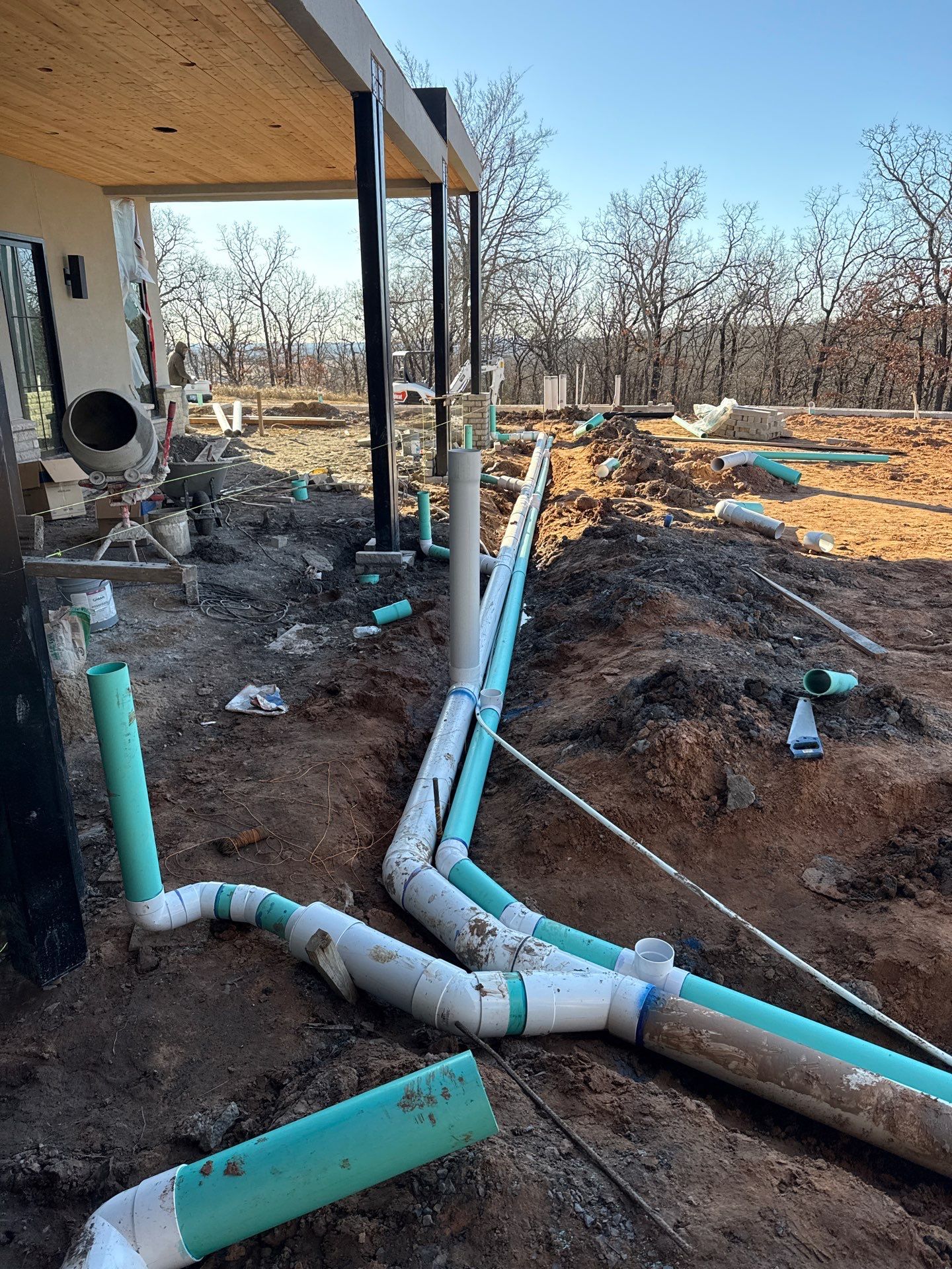 Project in Bixby, OK New construction  by BA Lawns and Landscaping LLC 