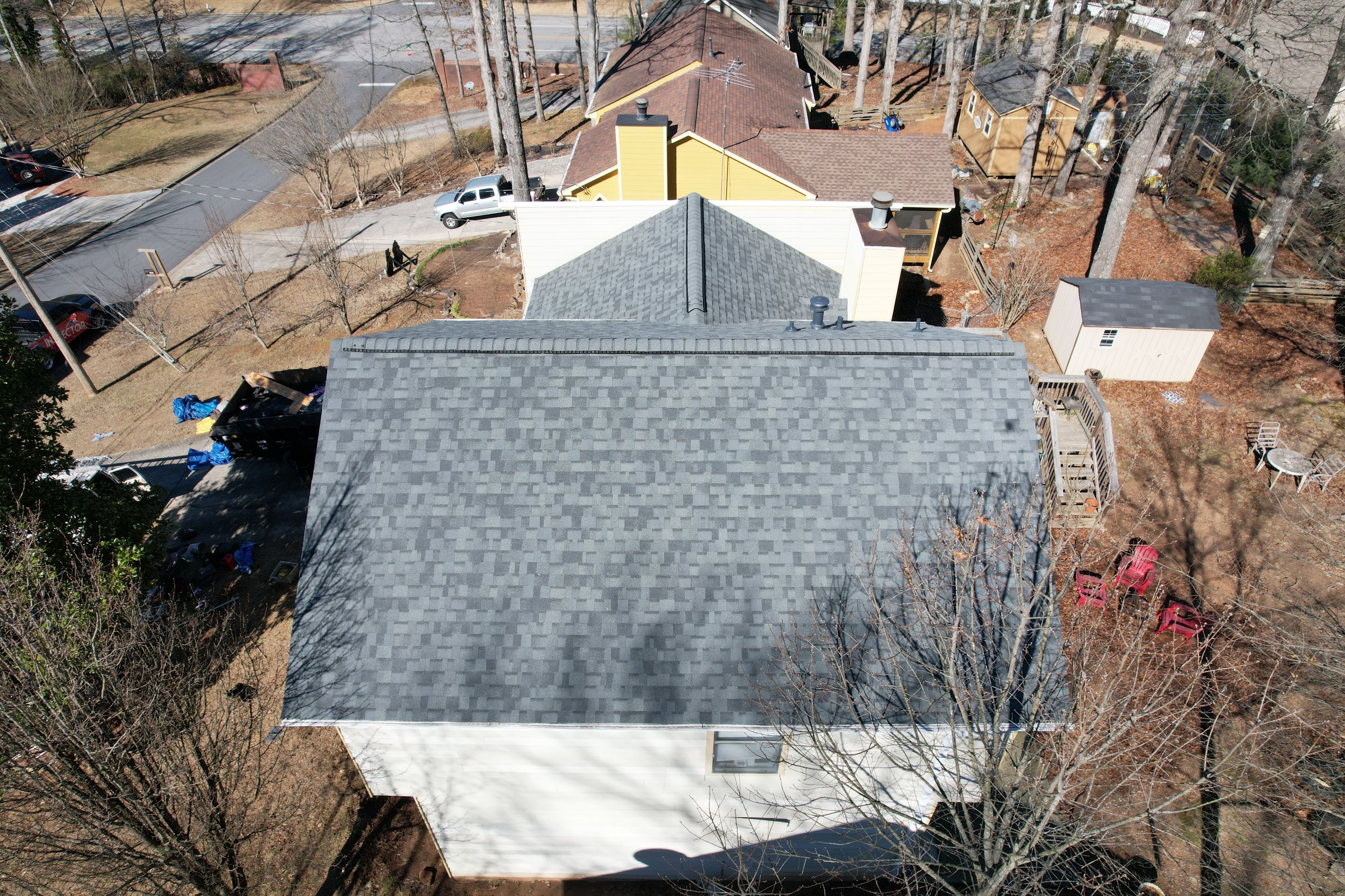 Residential Roofing Installation using Owens Corning by Inspector Roofing and Restoration