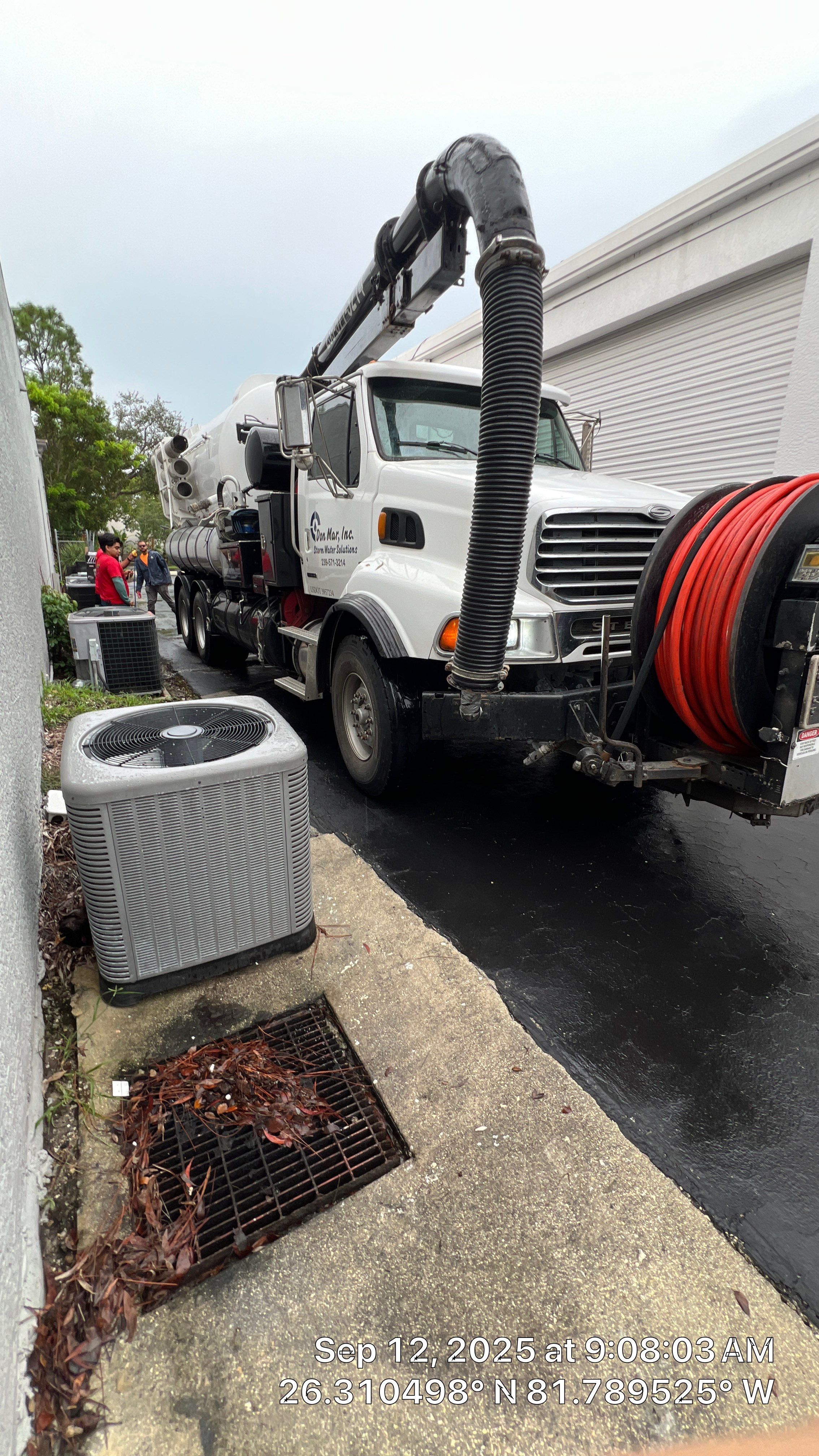 Rail Head Blvd Commercial Complex Stormwater Maintenance by Don Mar, Inc. Storm Water Solutions