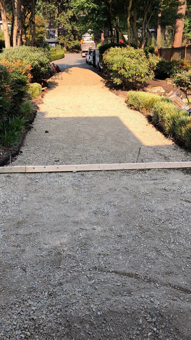 Eggers | Aggregate Finish Driveway, Concrete Project  by Jireh Asphalt & Concrete Inc 