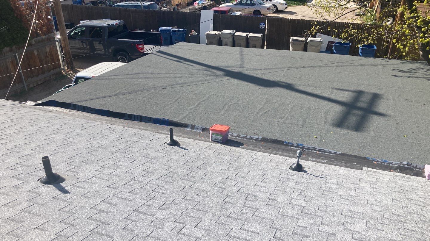 Low Pitch Residential Roofing Installation for damaged roof in Nampa by ID Roofing LLC