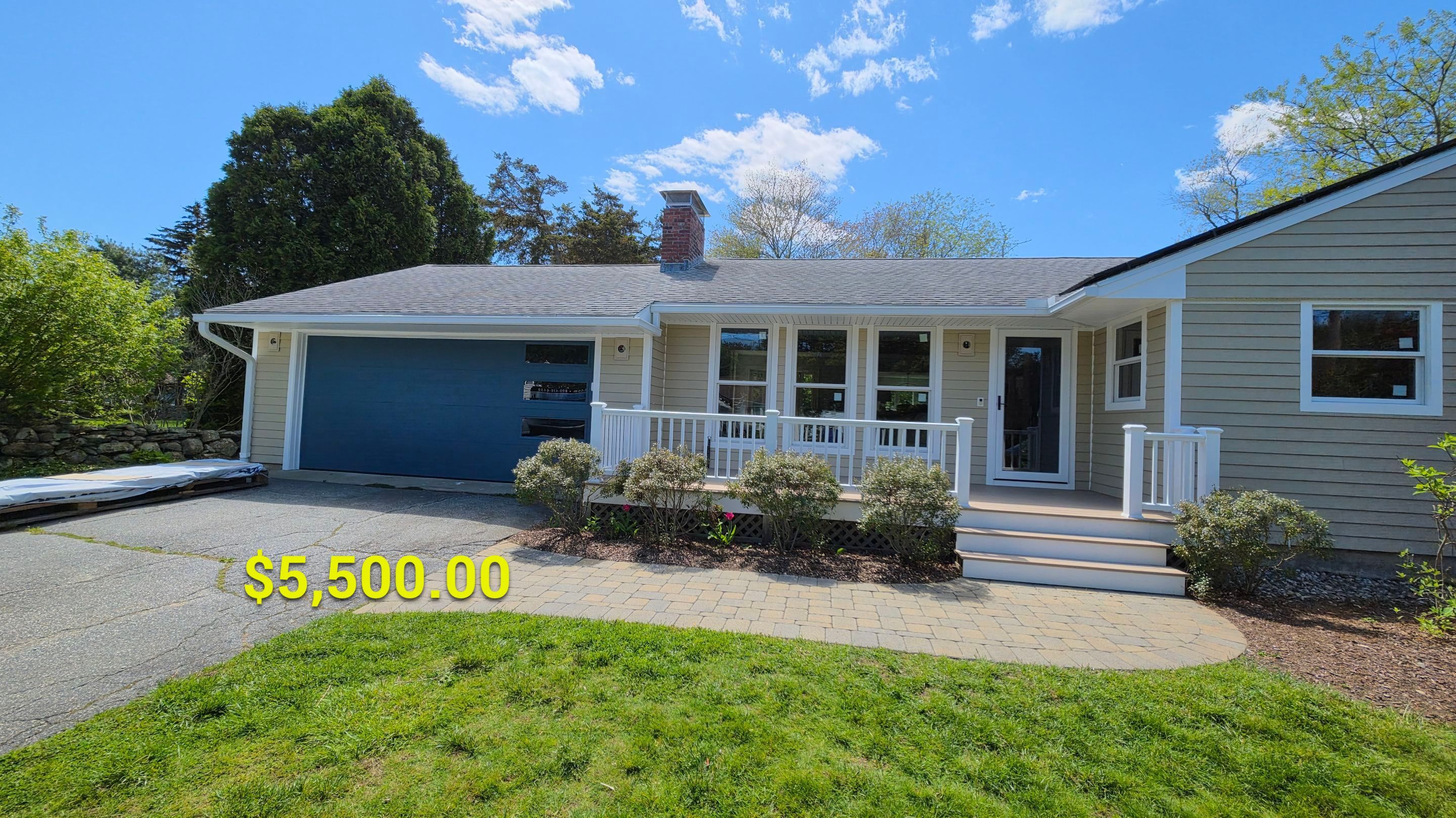 Transformation Raintech White by DiGiorgi Roofing and Siding Inc