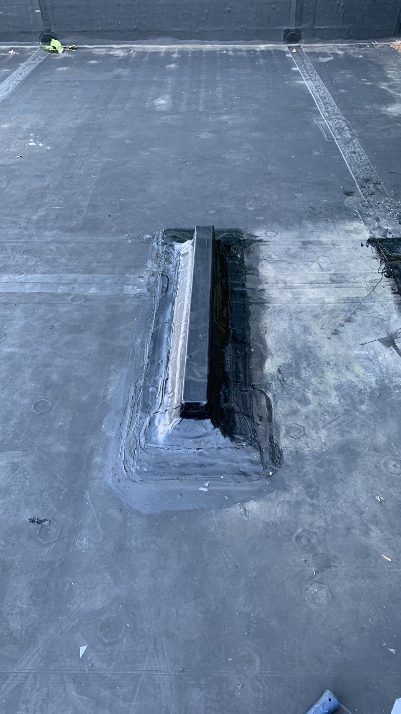 Commercial Roofing Repair using EPDM  by A Plus Exterior