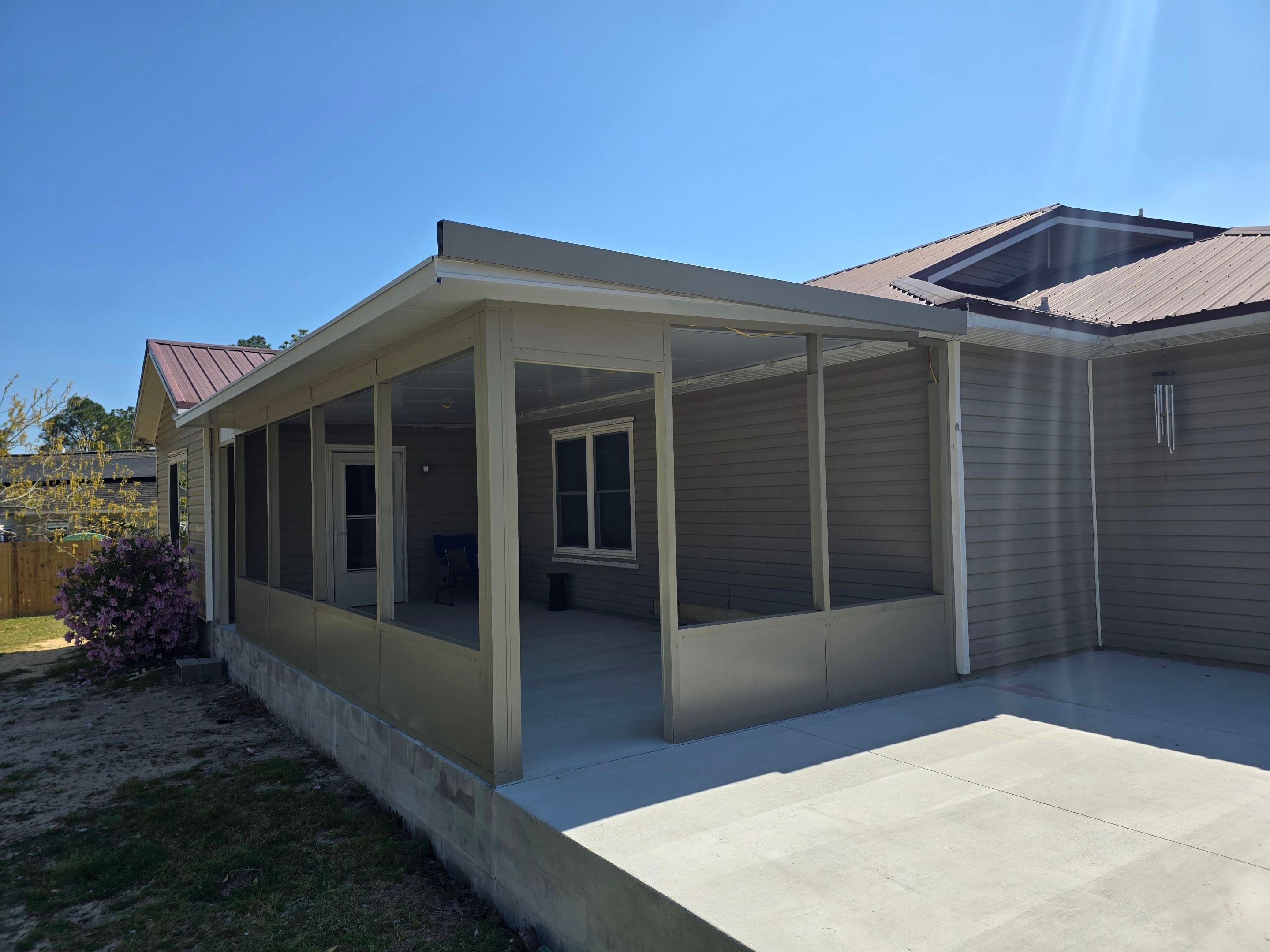 Glass Room & Patio Cover in Crestview by Titan Sunrooms