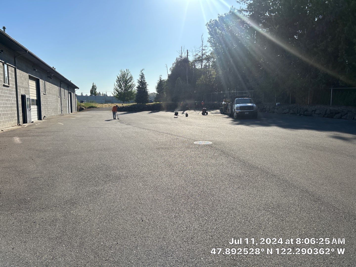 Jacob | Asphalt Striping   by Jireh Asphalt & Concrete Inc 