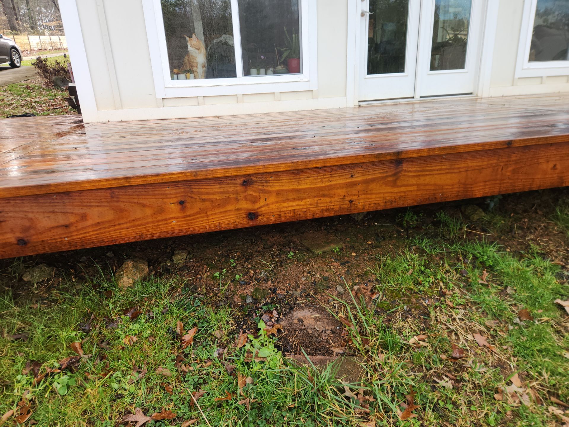 Weathered Deck using Wood Sealant by DuraSeal