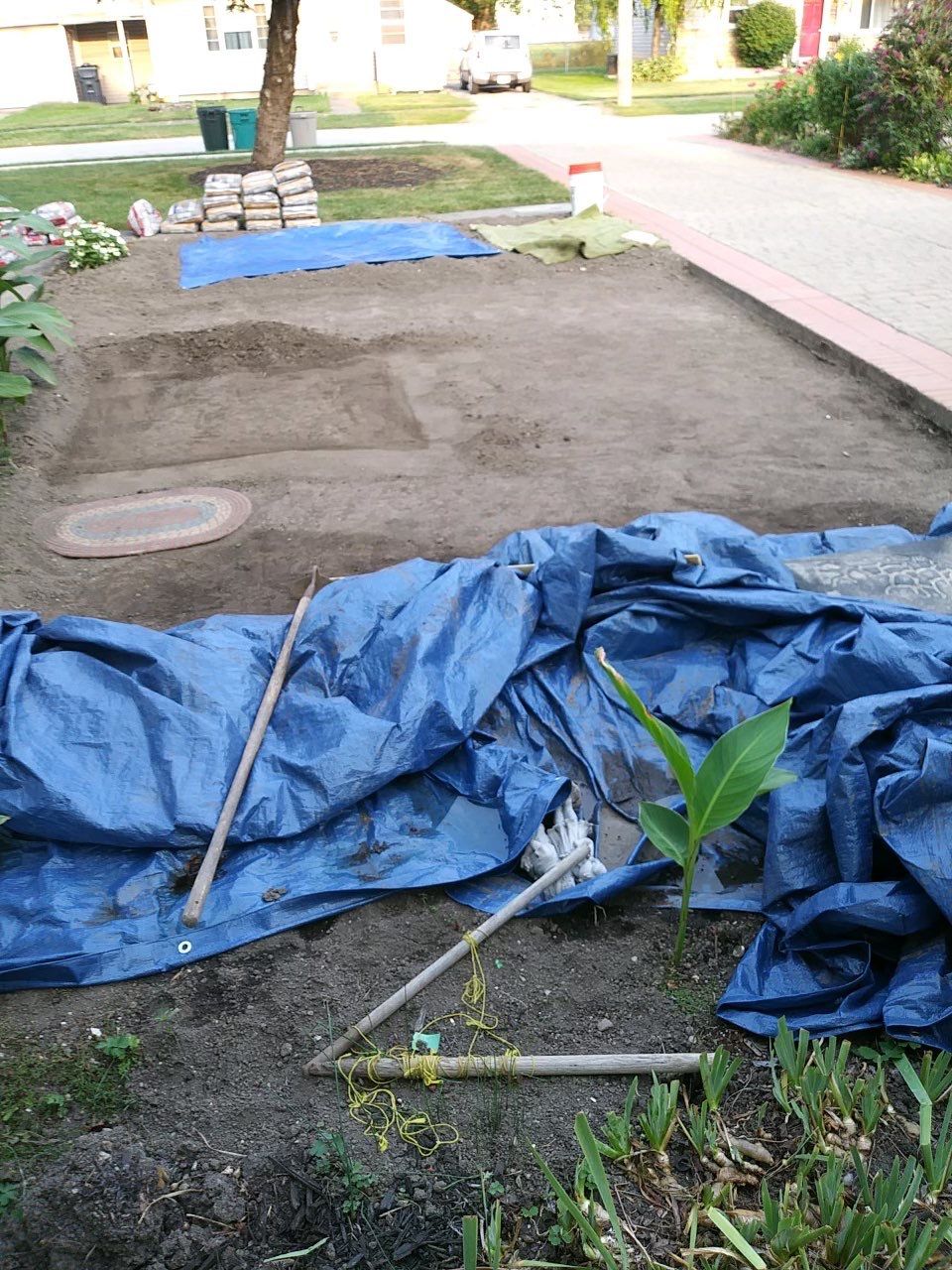 Block O Patio Project  by Elm Rose Gardens