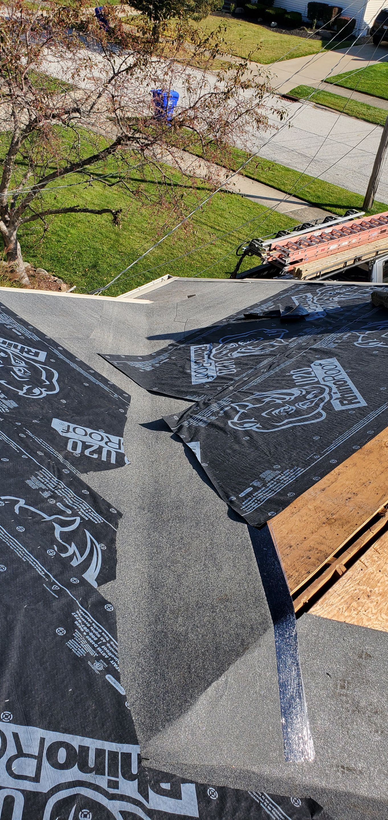 Residential Roofing Installation by Absolute Roofing and Construction
