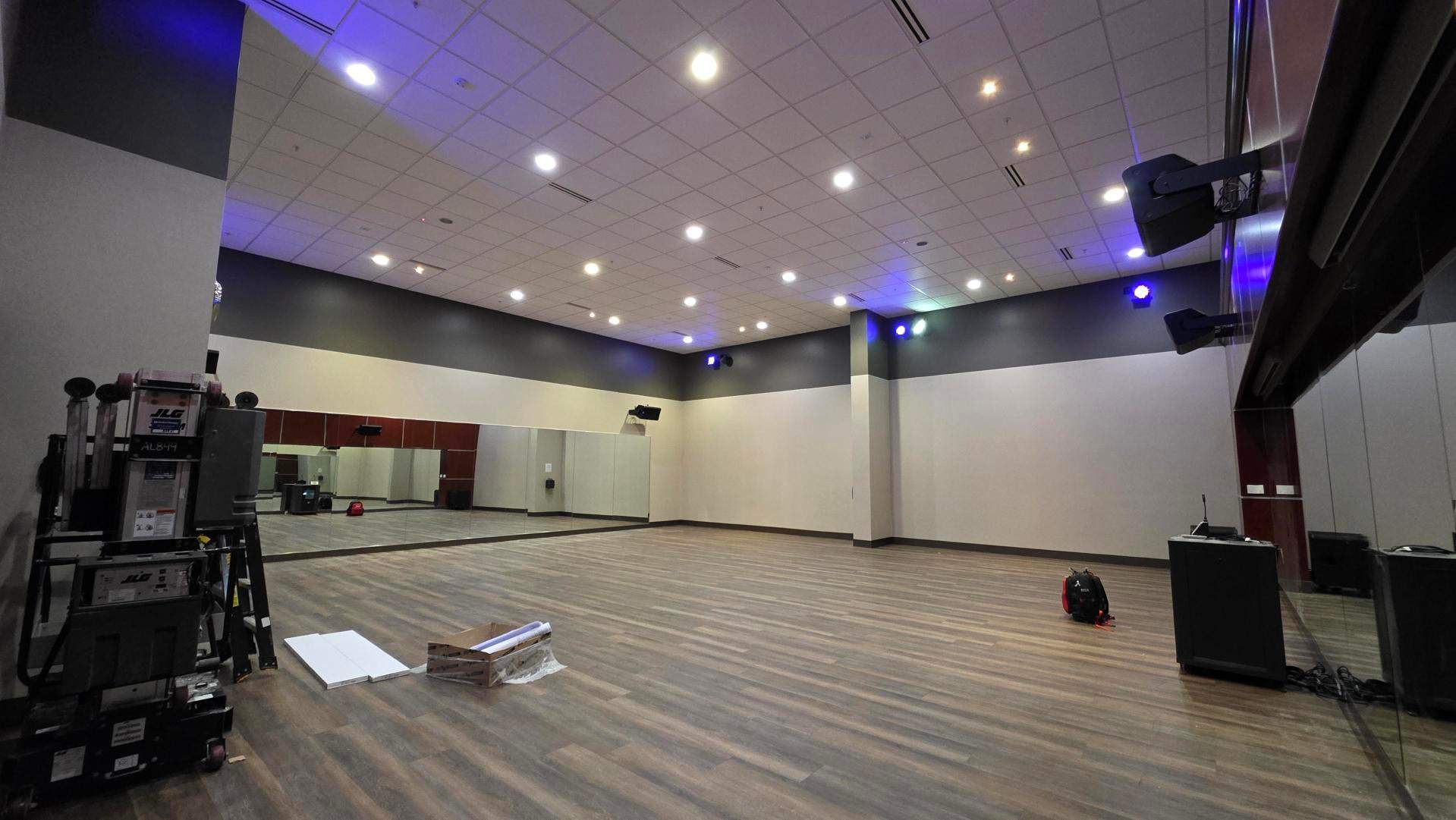 AV Upgrade in Gymnasium by AVSi