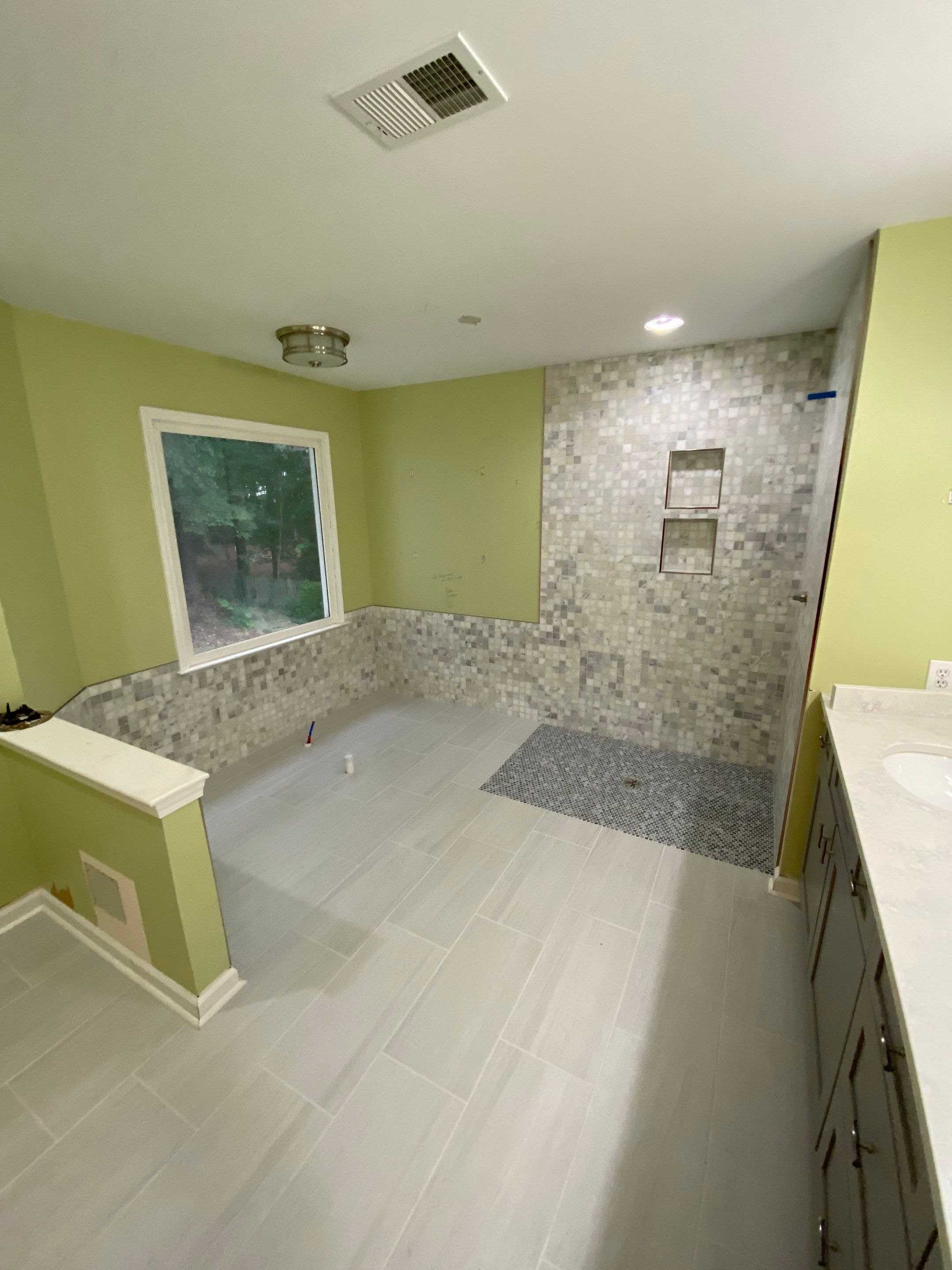 Master Bathroom Remodel with Freestanding Tub and Walk-In Shower in Kennesaw by Swift Home Renovations