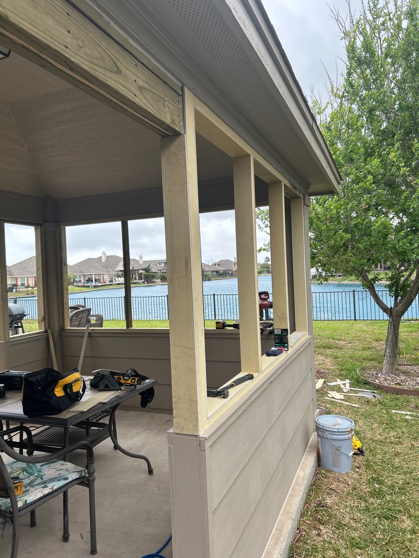 Man Shade by Bayfront Roofing and Construction