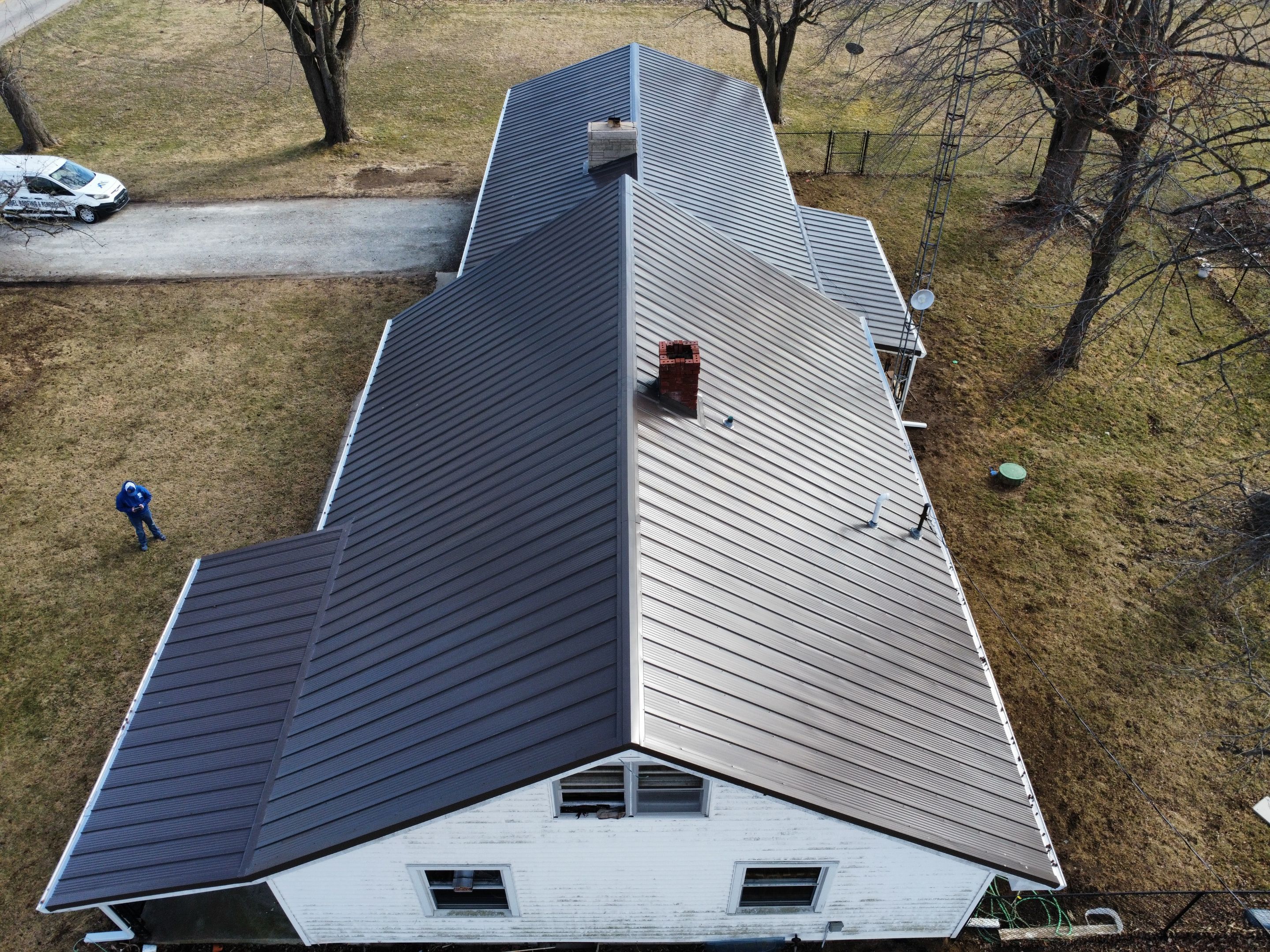 M Panel Metal Roofing - Burnished Slate by Hoel Roofing & Remodeling