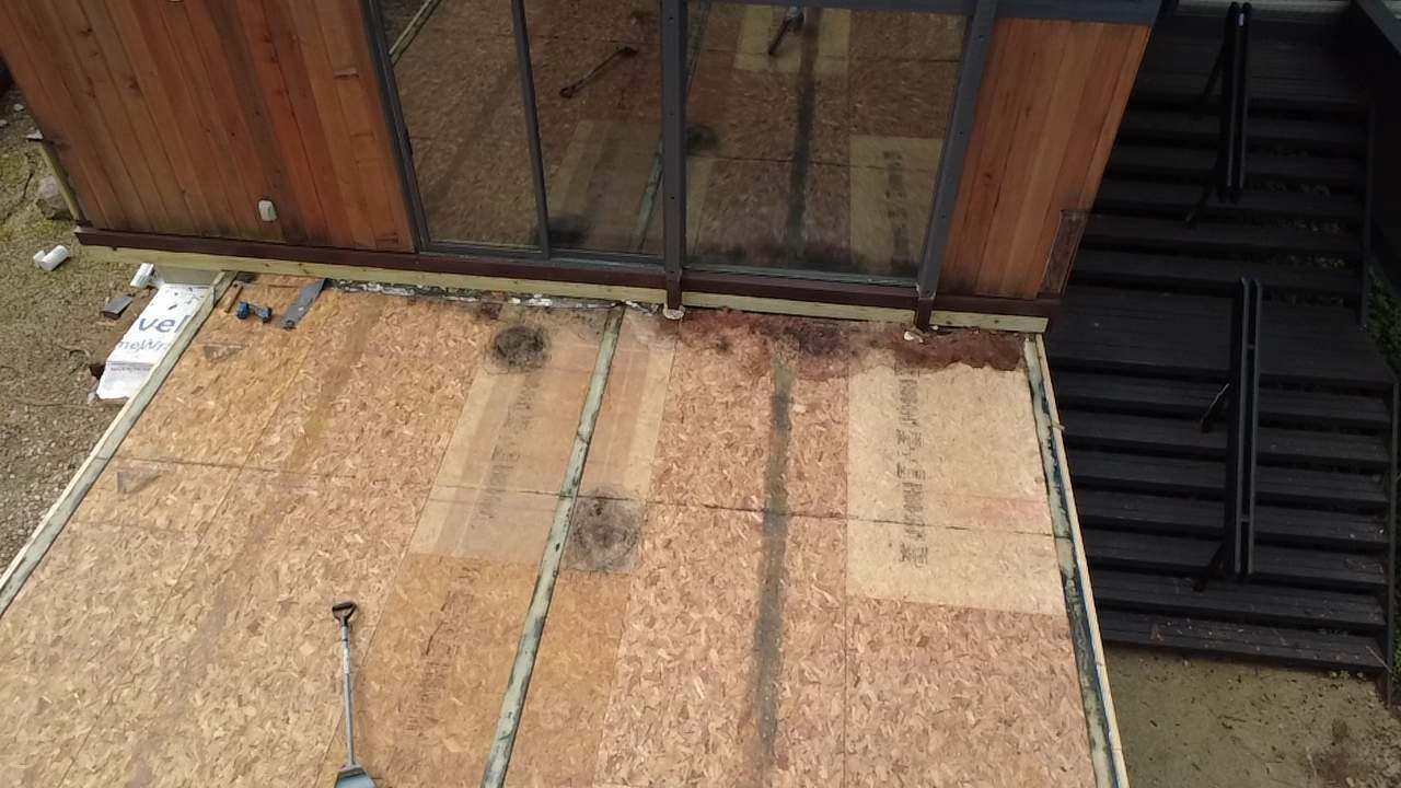 Residential Flat Roof Reconstruction & Substrate Repair by Level Up Roofing and Restoration Services LLC