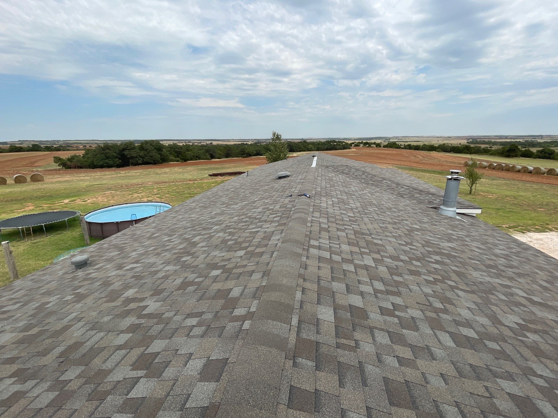 Roof Project in Geary by Z Construction & Roofing, LLC