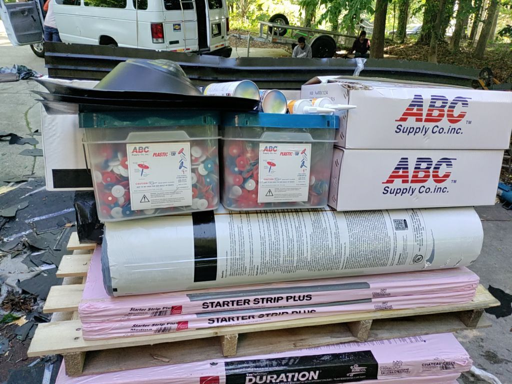 Residential Roofing Installation using Owens Corning Chateau Green  by Inspector Roofing and Restoration