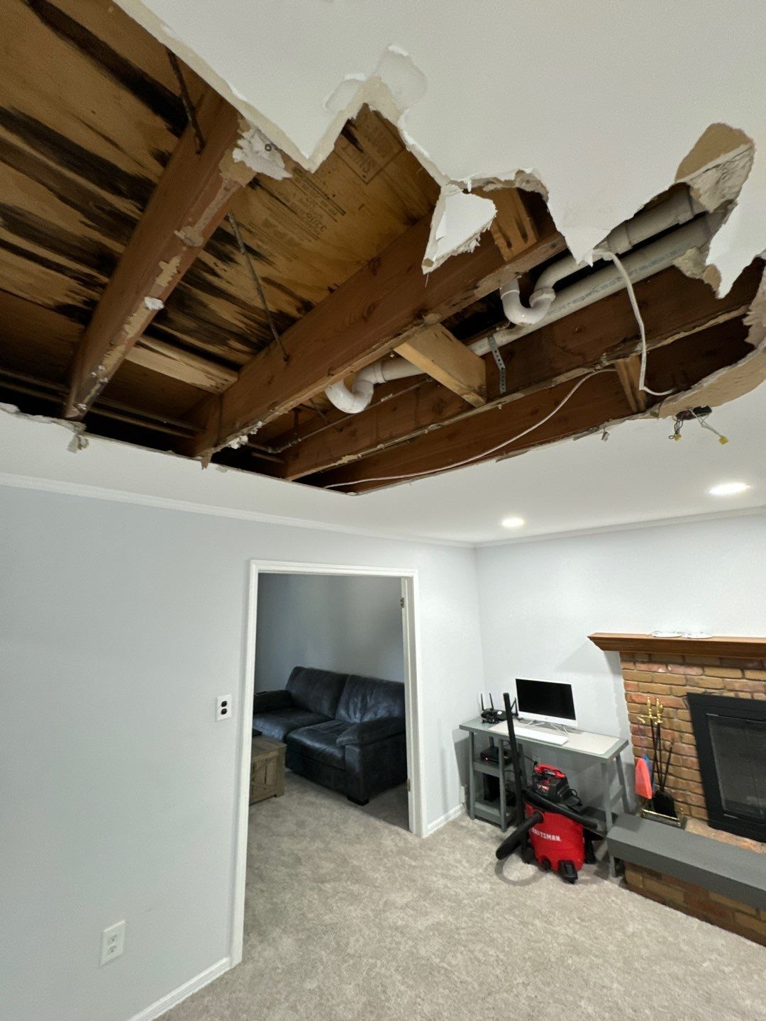 Project in Livonia by EzDry Water Mitigation & Property Restoration