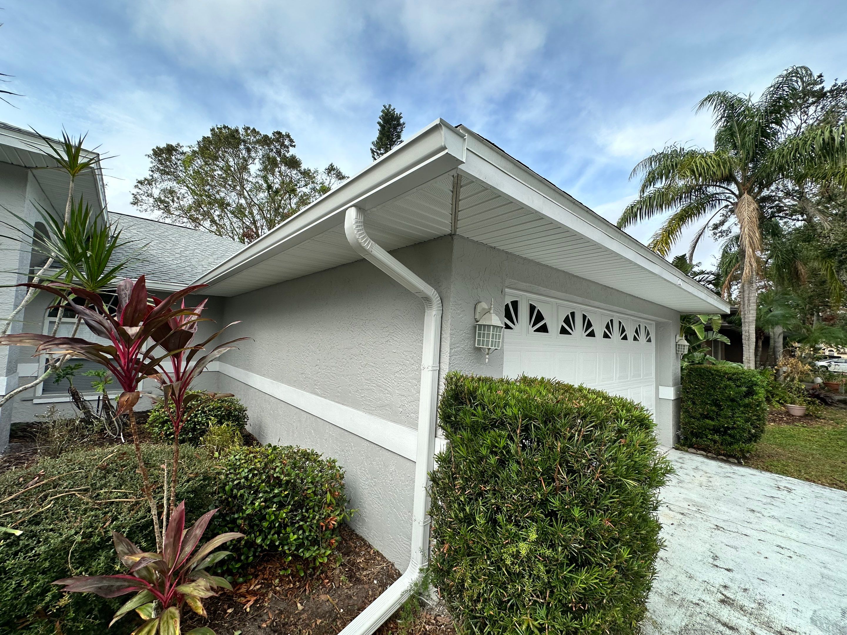 Install Vinyl Soffit in Sarasota FL by Gutter Professors
