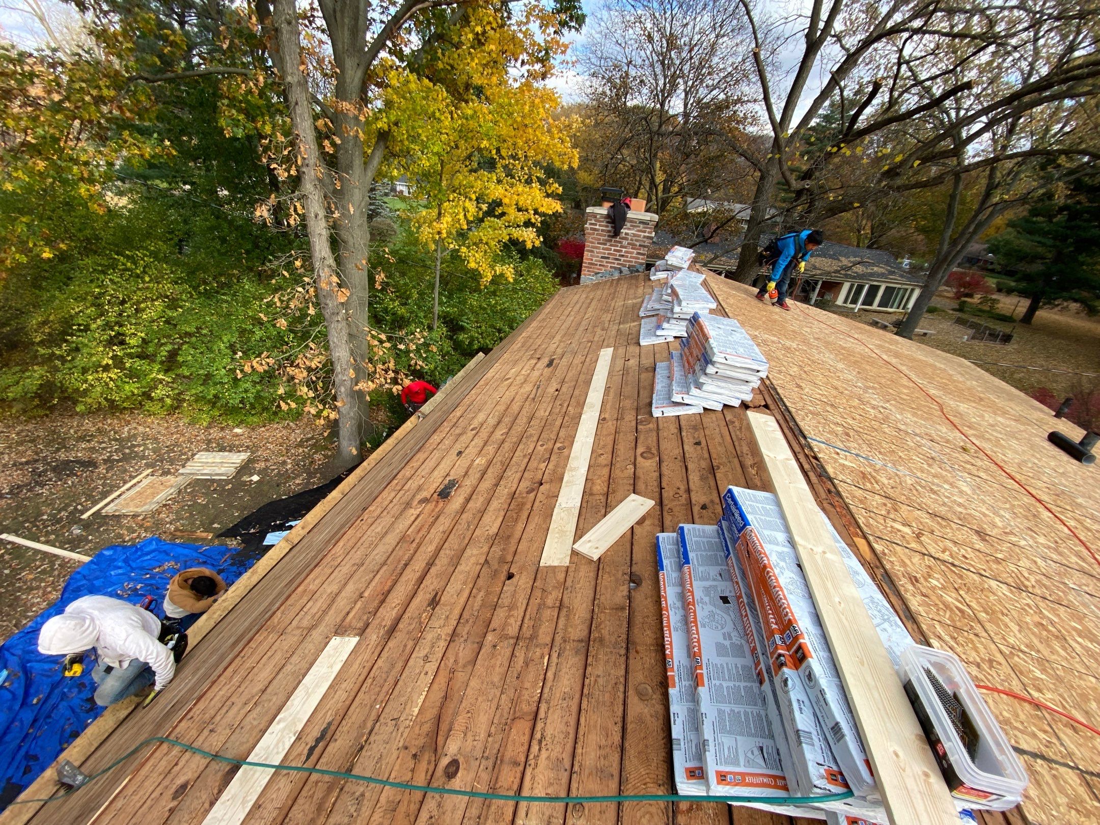 Roof Replacement using CertainTeed Landmark by 180 Contractors