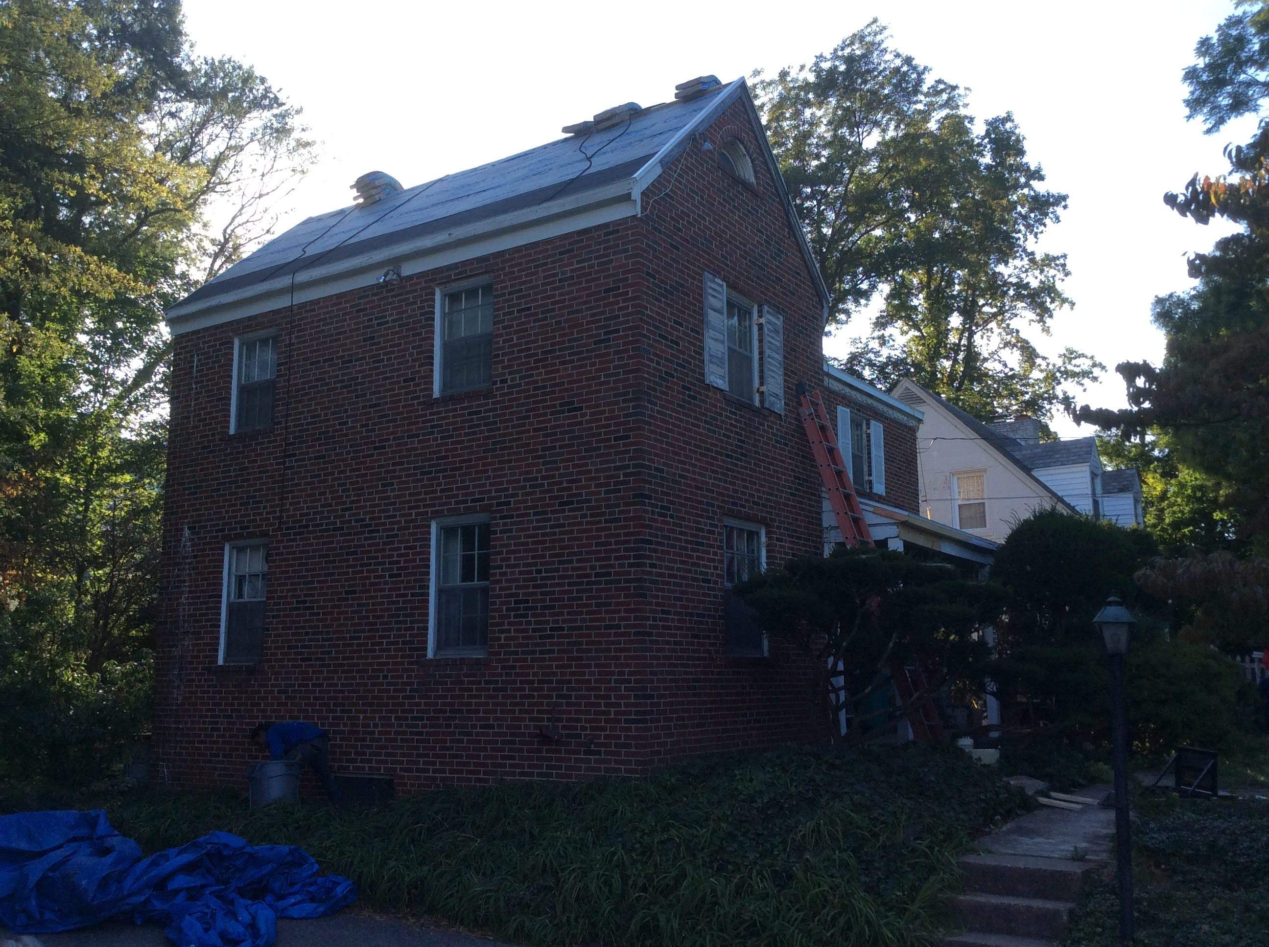 Residential Roofing Installation using Georgetown Gray by Alpha Design Services