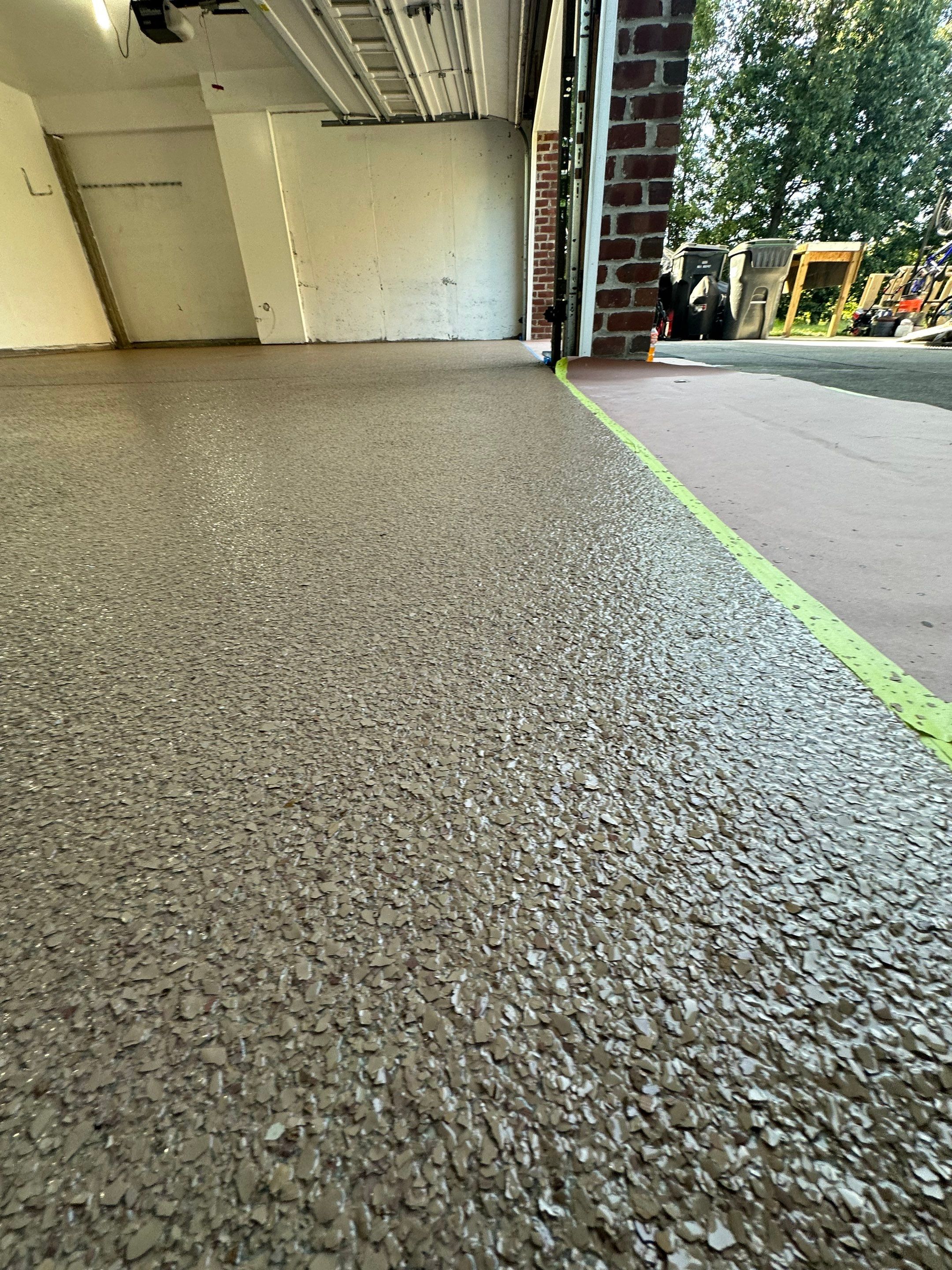 Brown Flake Project in Gibsonia by Floors in a Day, Inc