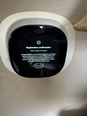 Ecobee Thermostat Installation