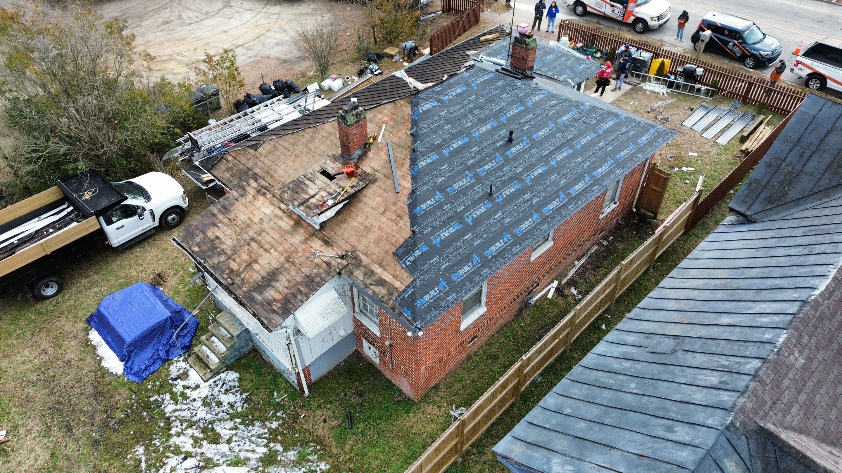 Metal Roof replaced, damaged by Hail by Just Brilliant Restoration JBR