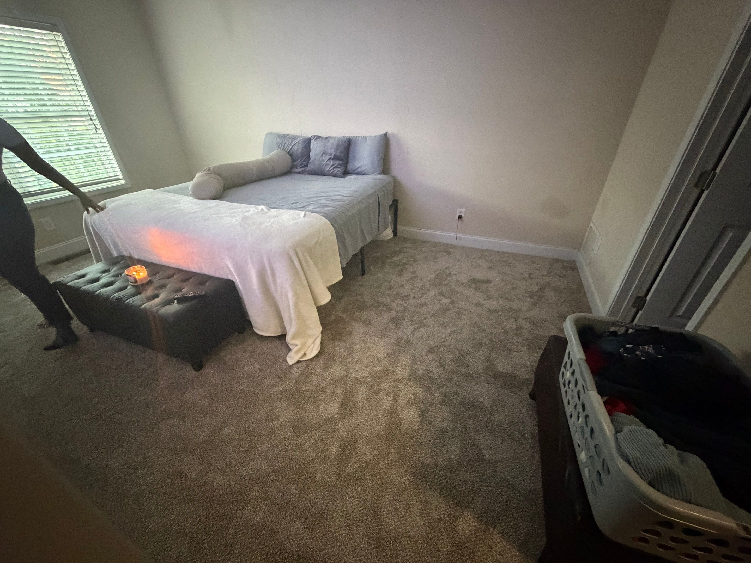 Interior Renovation Featuring Drywall Finishing and New Flooring in Atlanta by Swift Home Renovations 