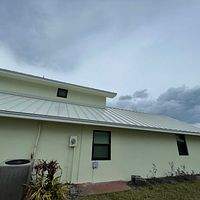 24ga 1.5" Mechanical Seam Solar White by Total Roofing System The Metal Roof Experts