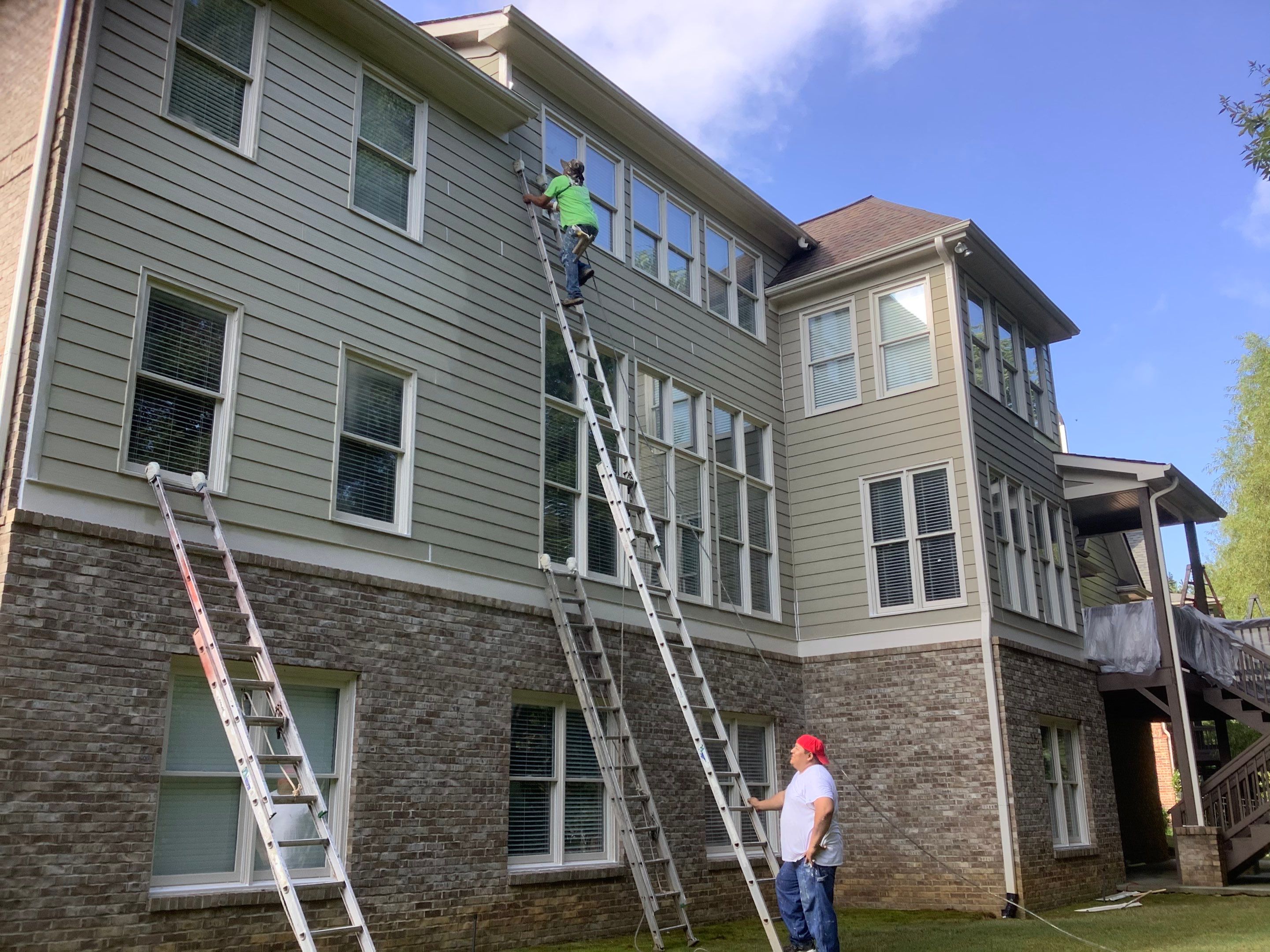 Complete Exterior Painting and Trim Refresh for Acworth Residence by Swift Home Renovations
