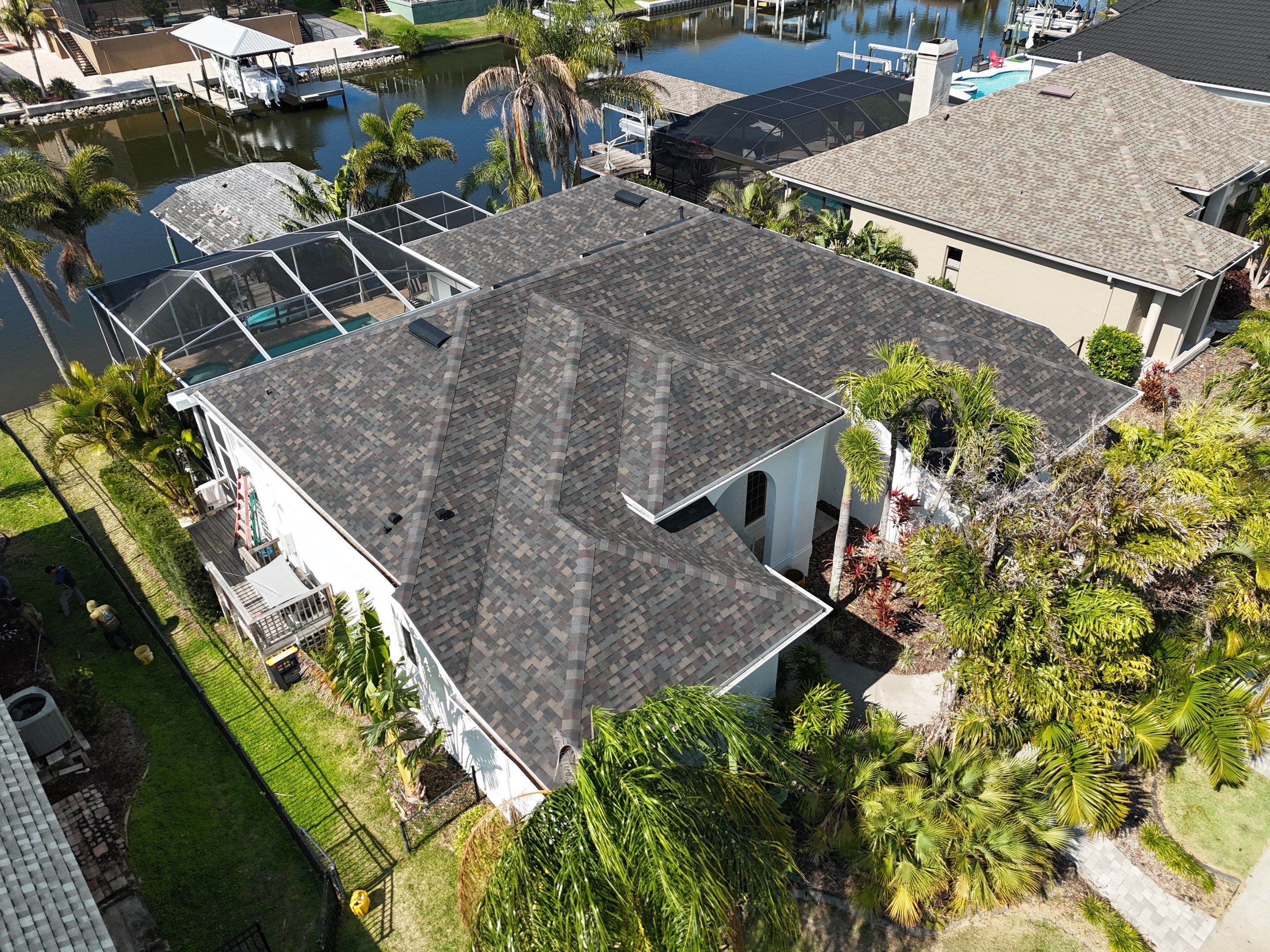 Roof replacement in Apollo Beach, FL. by Steadfast Roofing