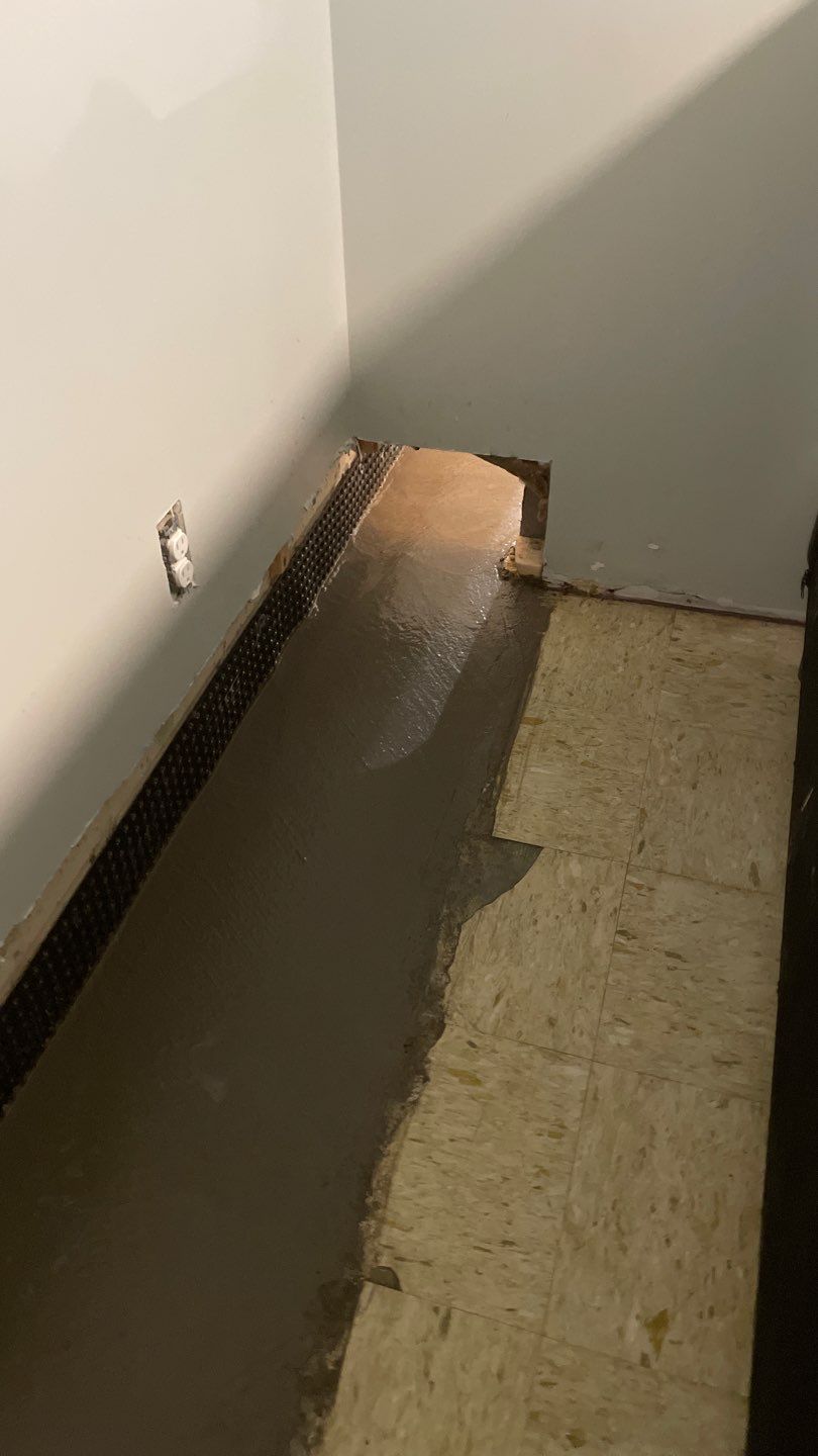 Waterproofing for our neighbor Heather by Waterproofing Northeast