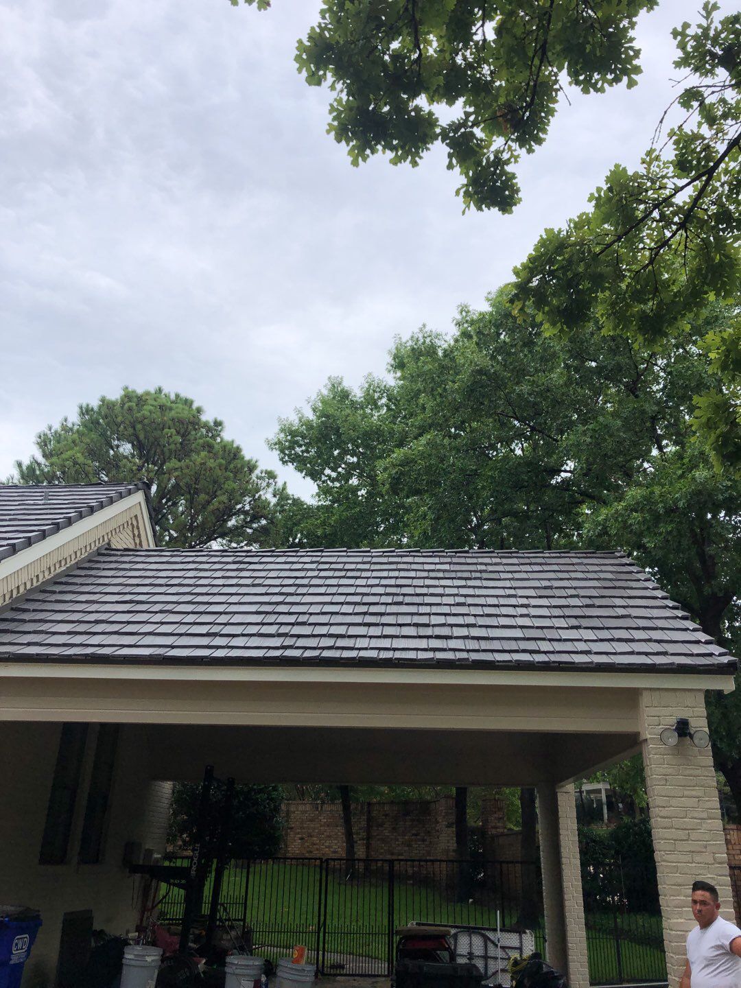 Designer Residential Roof with Zip System by Springtree Restoration