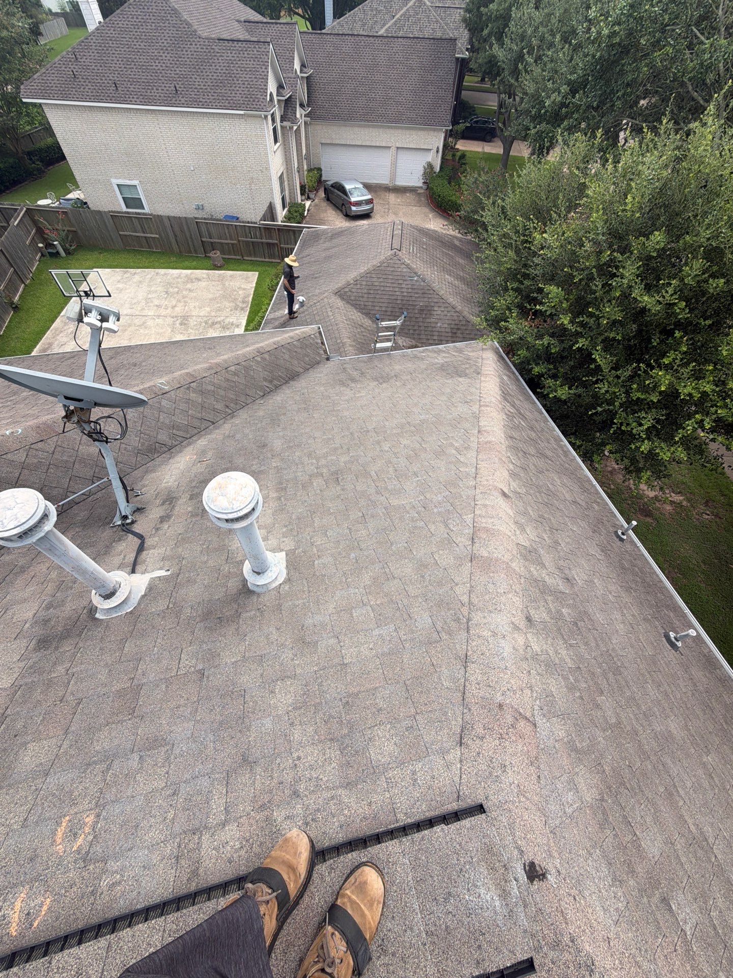 Comprehensive Hail Damage Inspection for Missouri City Residential Home by Good Vibes Roofing
