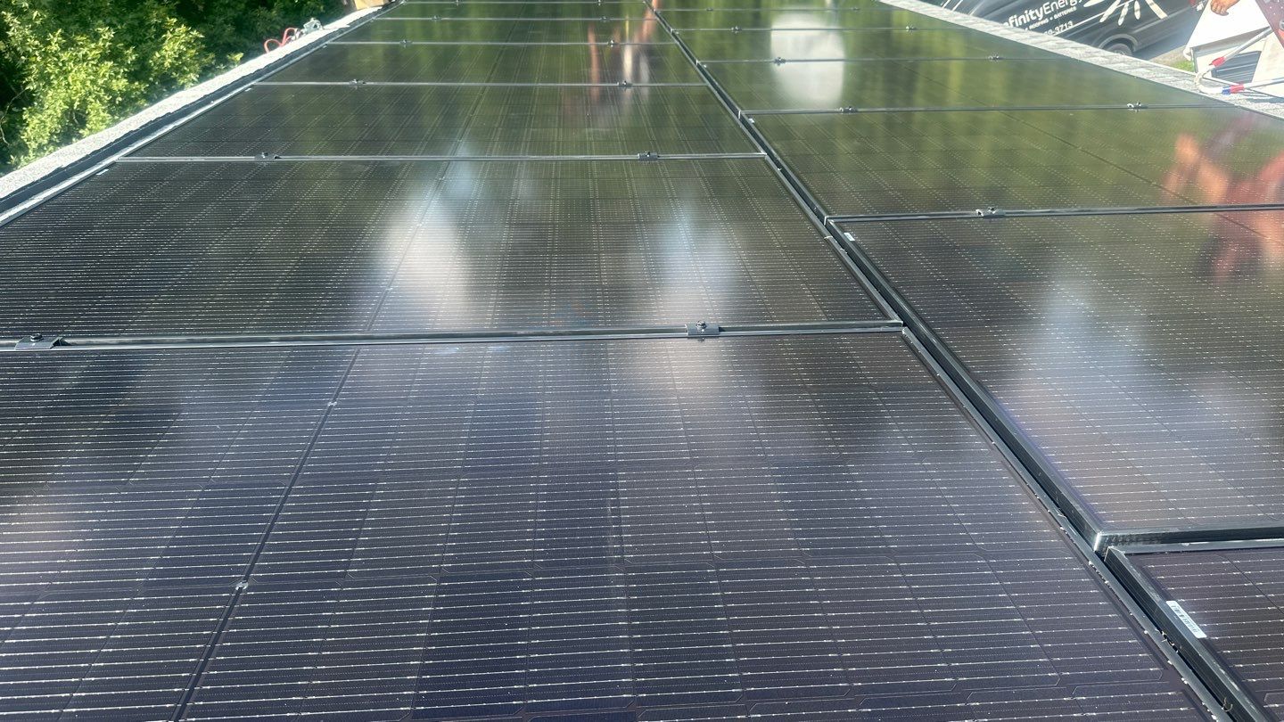 Solar Panel Installation  by Infinity Solar Systems