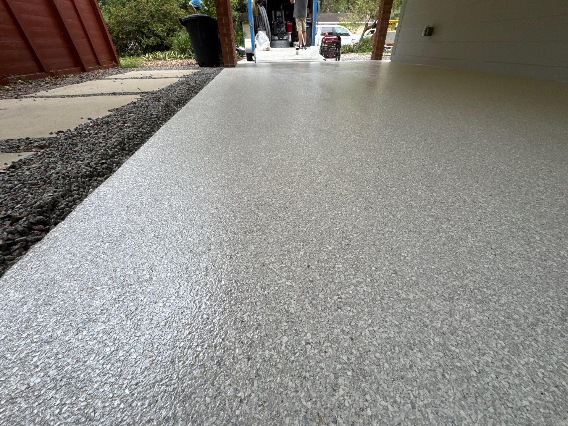 Carport and Front Porch Project in Gainesville, FL in Mount Everest by Cross Creek Concrete Coatings