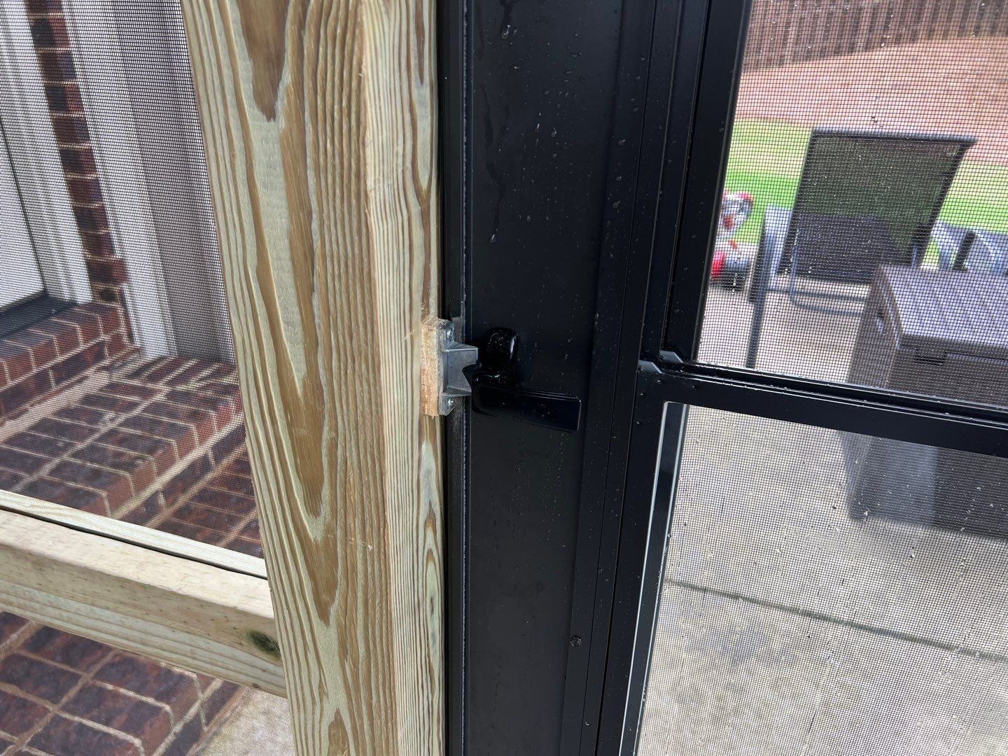 River Valley Road - Screened Porch Install  by Pillar and Pine