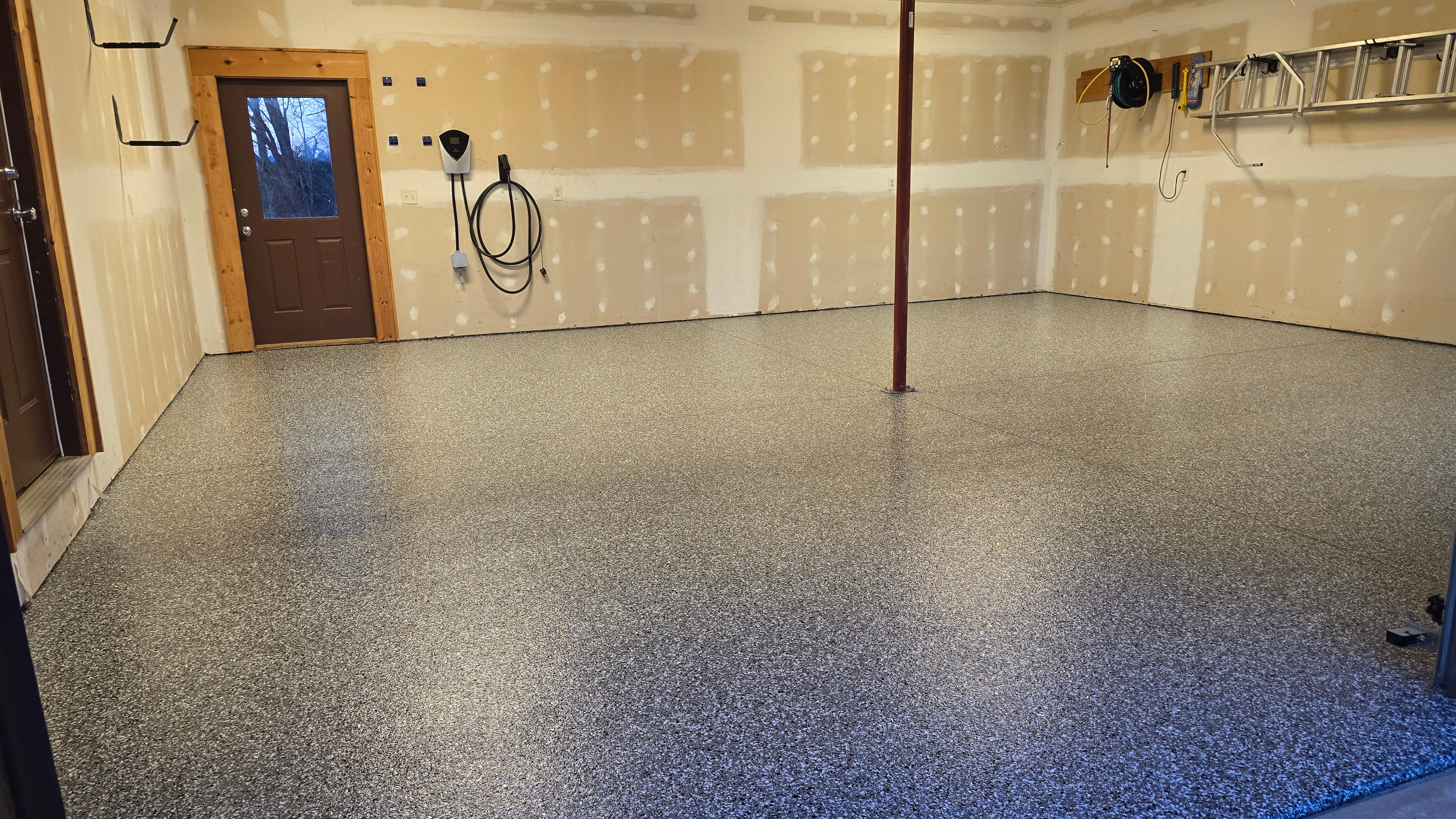 Garages, Basement & Patio Using Wombat & Obsidian by Elite Floor Solutions