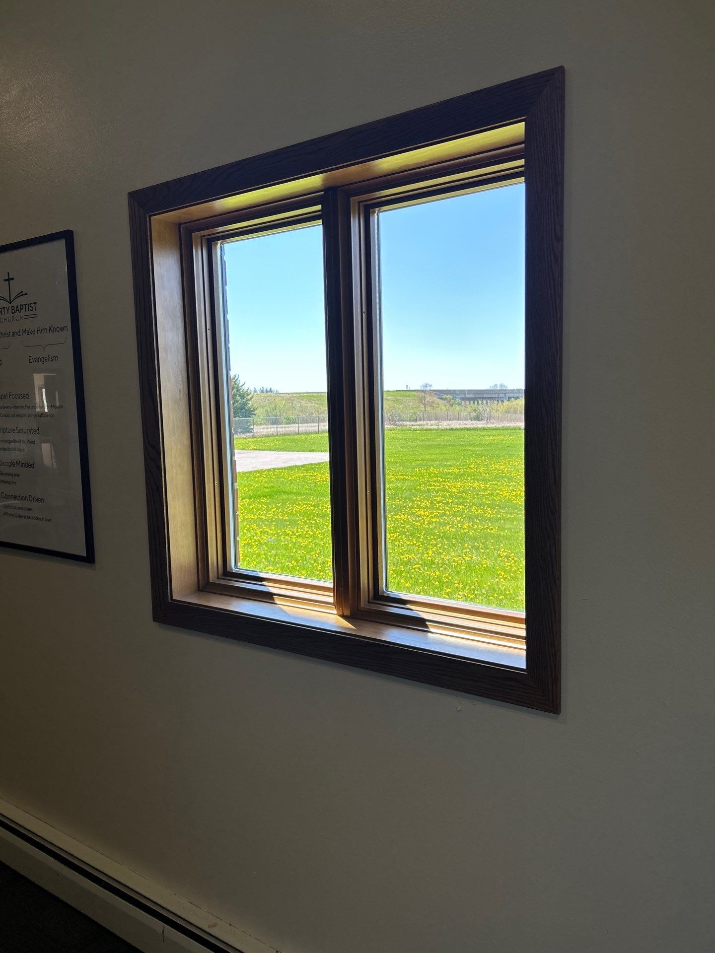 Window replacement using Pella Lifestyle wood/Aluminum window by United Windows and Siding LLC