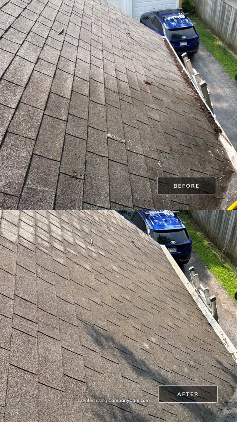 Project in Crystal Lake by Simmons Power & Soft Washing