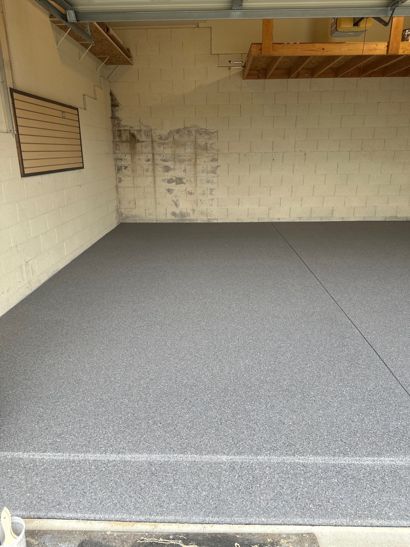 Polyurea Garage Floor Coating with Dolerite Chips in Morro Bay by MGP Coatings