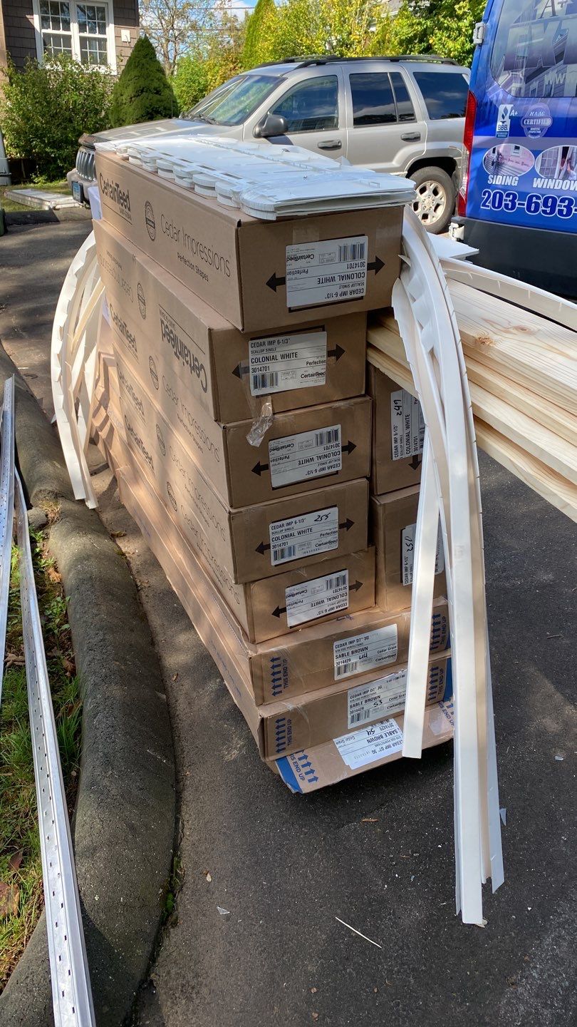 New roofing siding and gutters in new have CT by A Plus Exterior