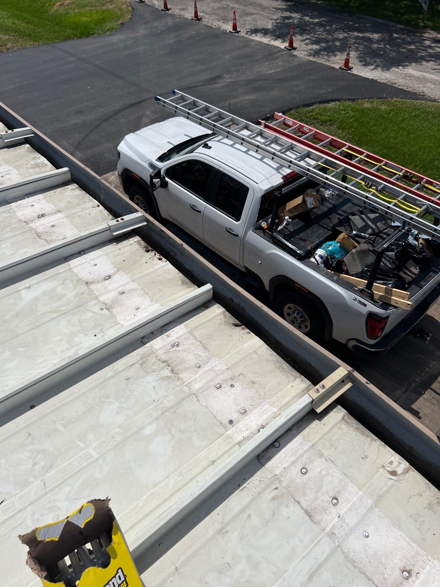 Commercial Roofing Repair using Metal by Roof Repair Company