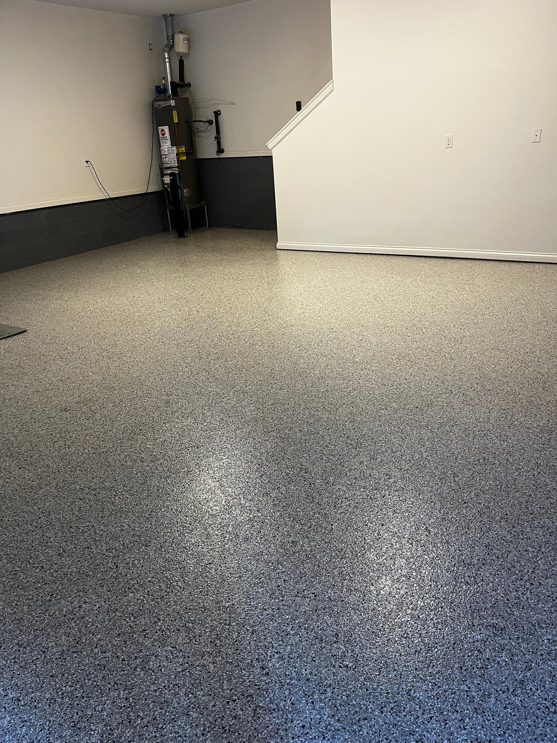 Garage Floor Coating using Cabin Fever by My Garage Floor Guys